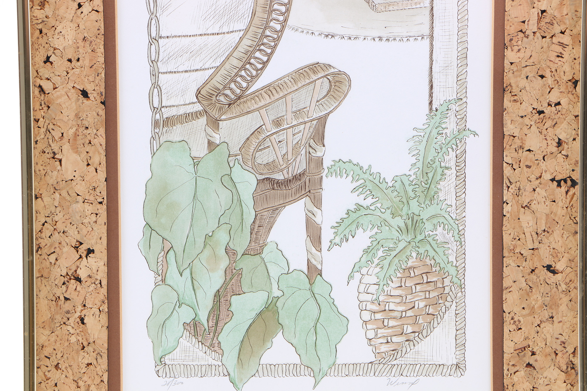 Two Offset Lithograph Prints of Home Interiors