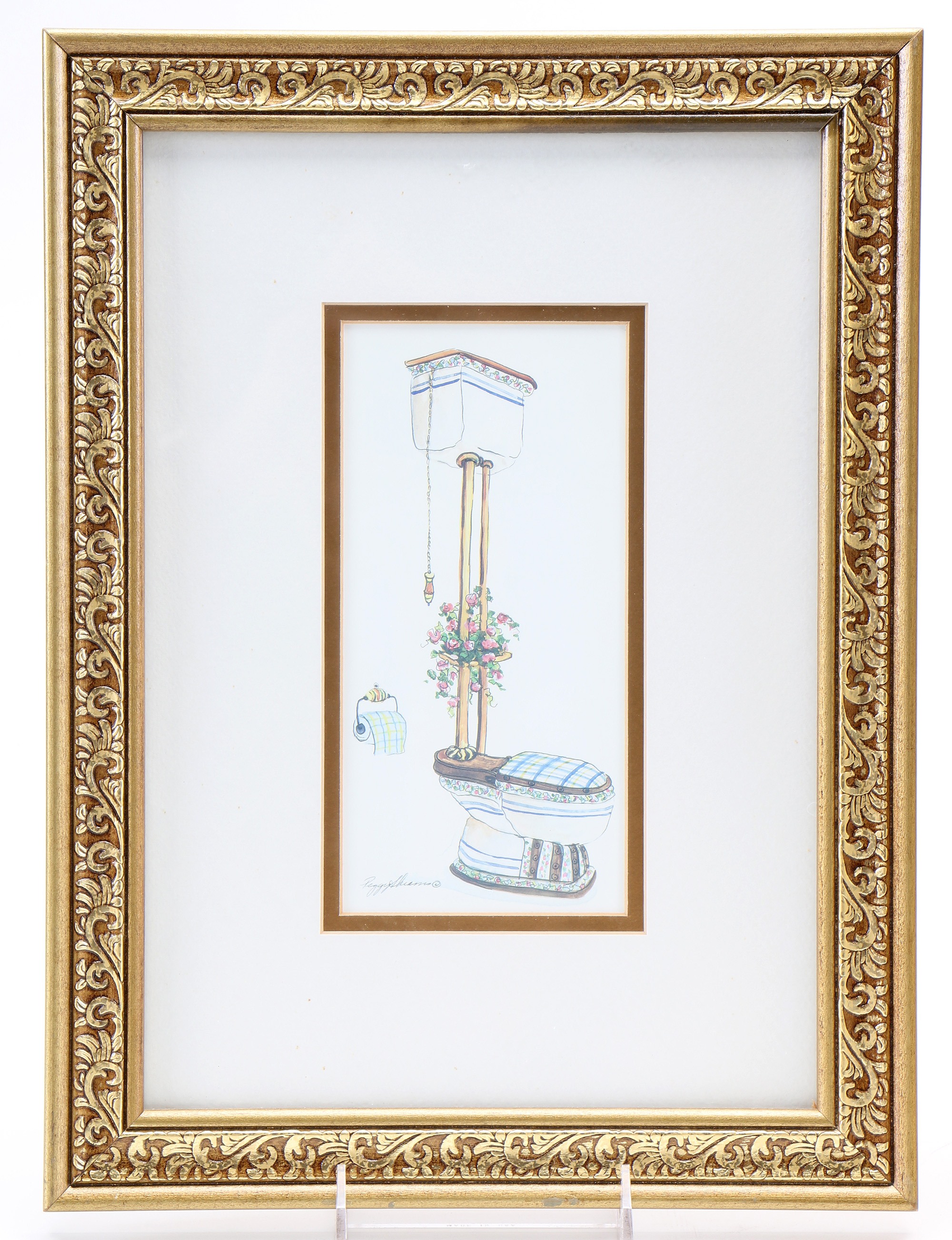 Two Offset Lithograph Prints of Home Interiors