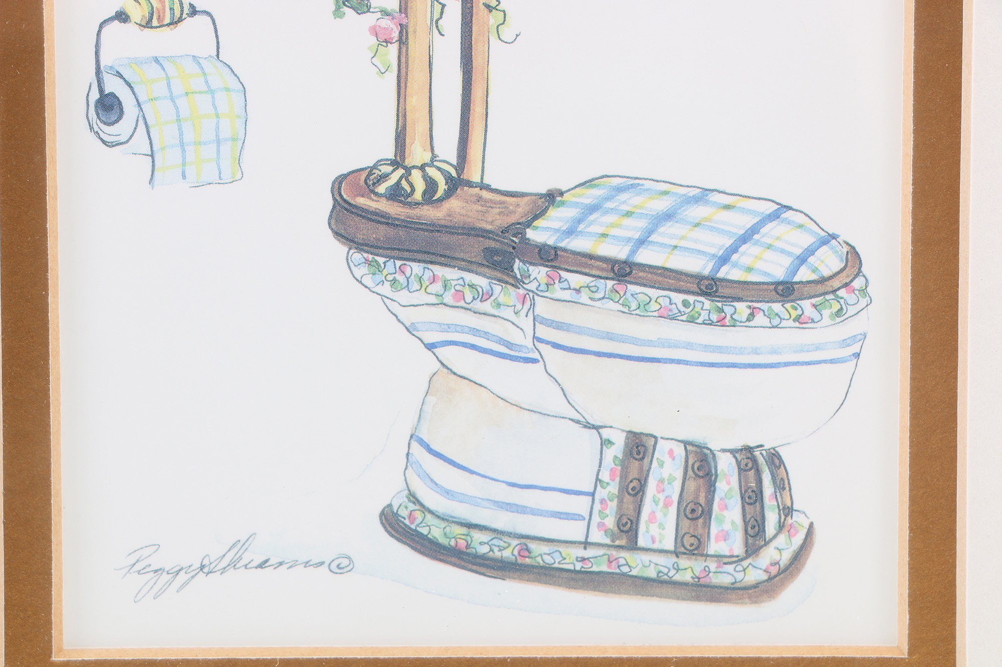 Two Offset Lithograph Prints of Home Interiors