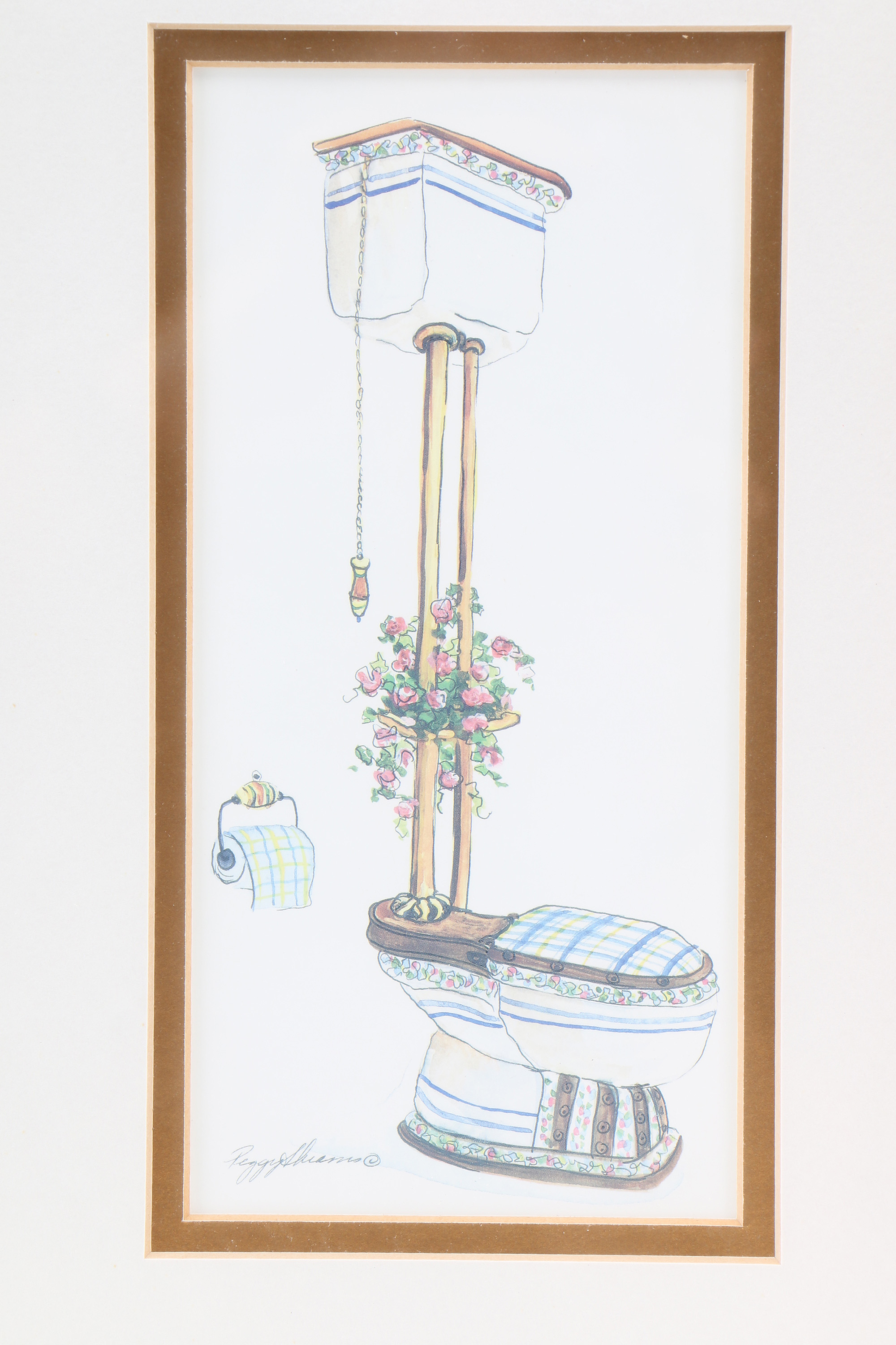 Two Offset Lithograph Prints of Home Interiors