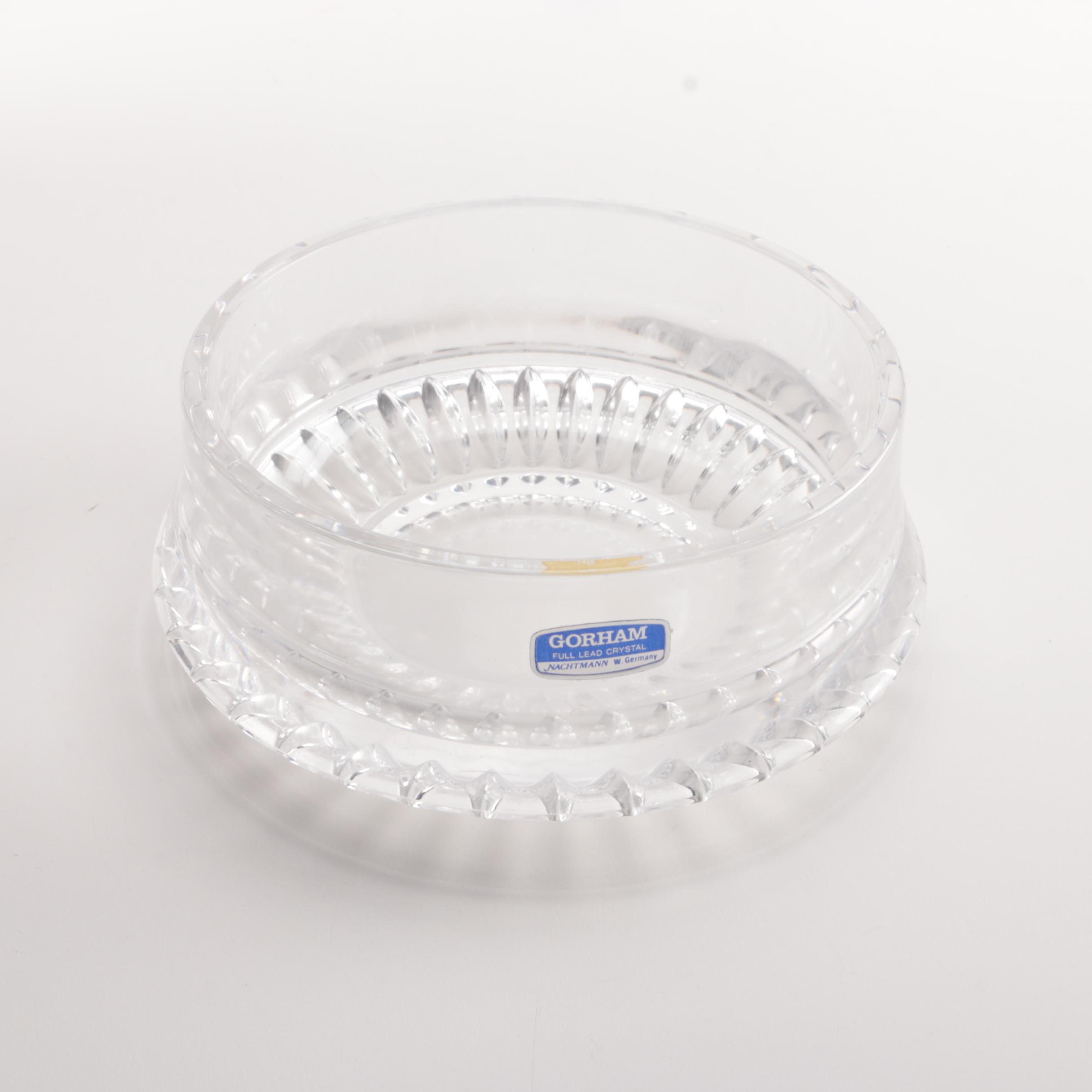 Nachtmann Gorham Crystal Dish