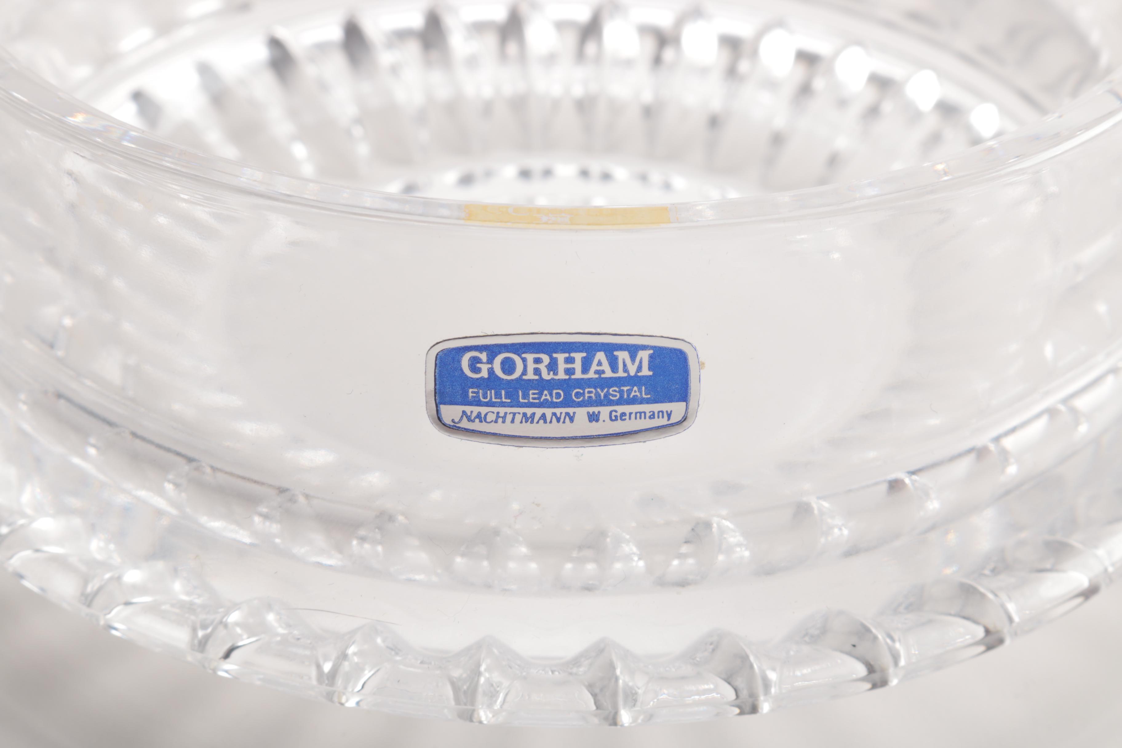 Nachtmann Gorham Crystal Dish