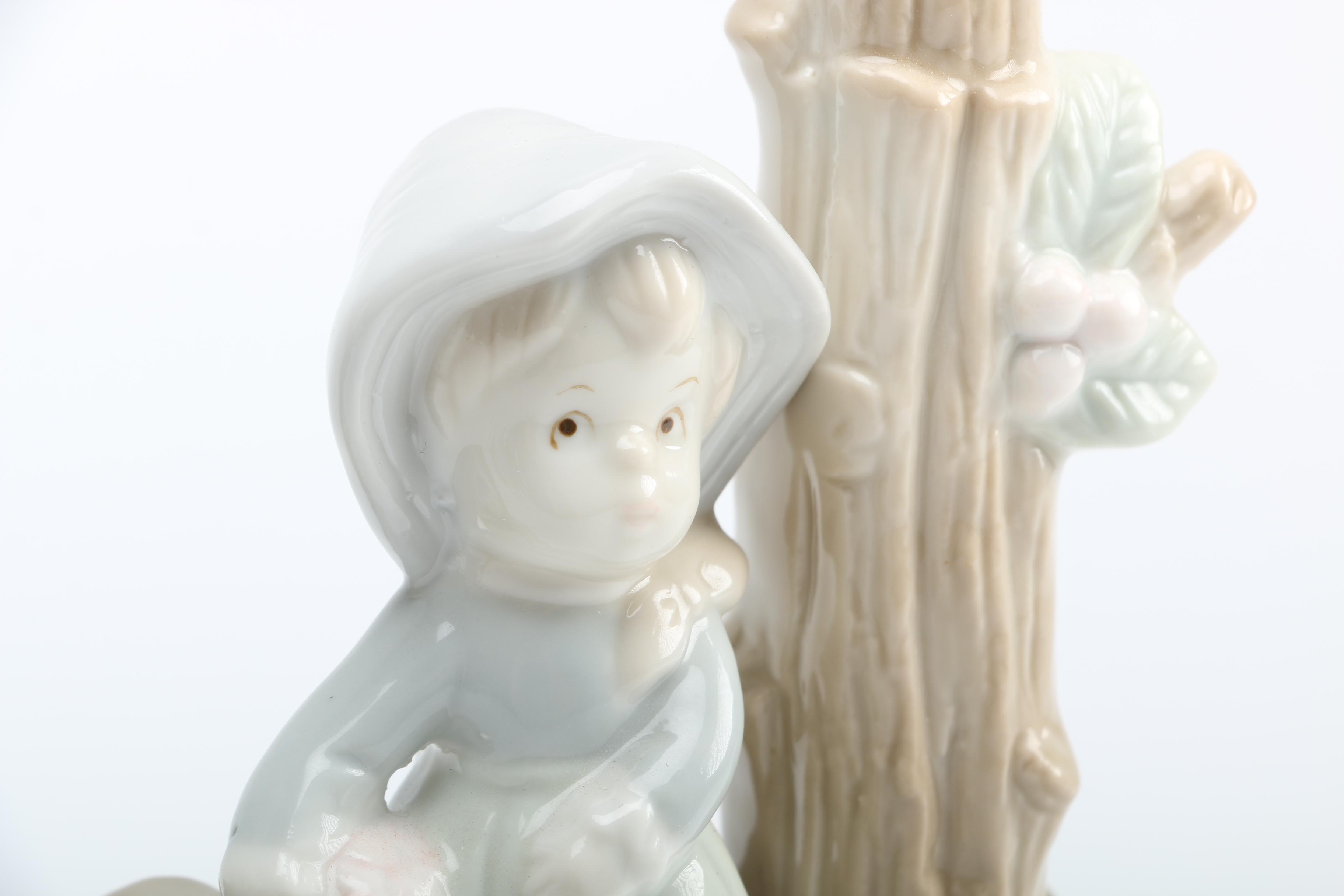 Group of Porcelain Figurines of Children