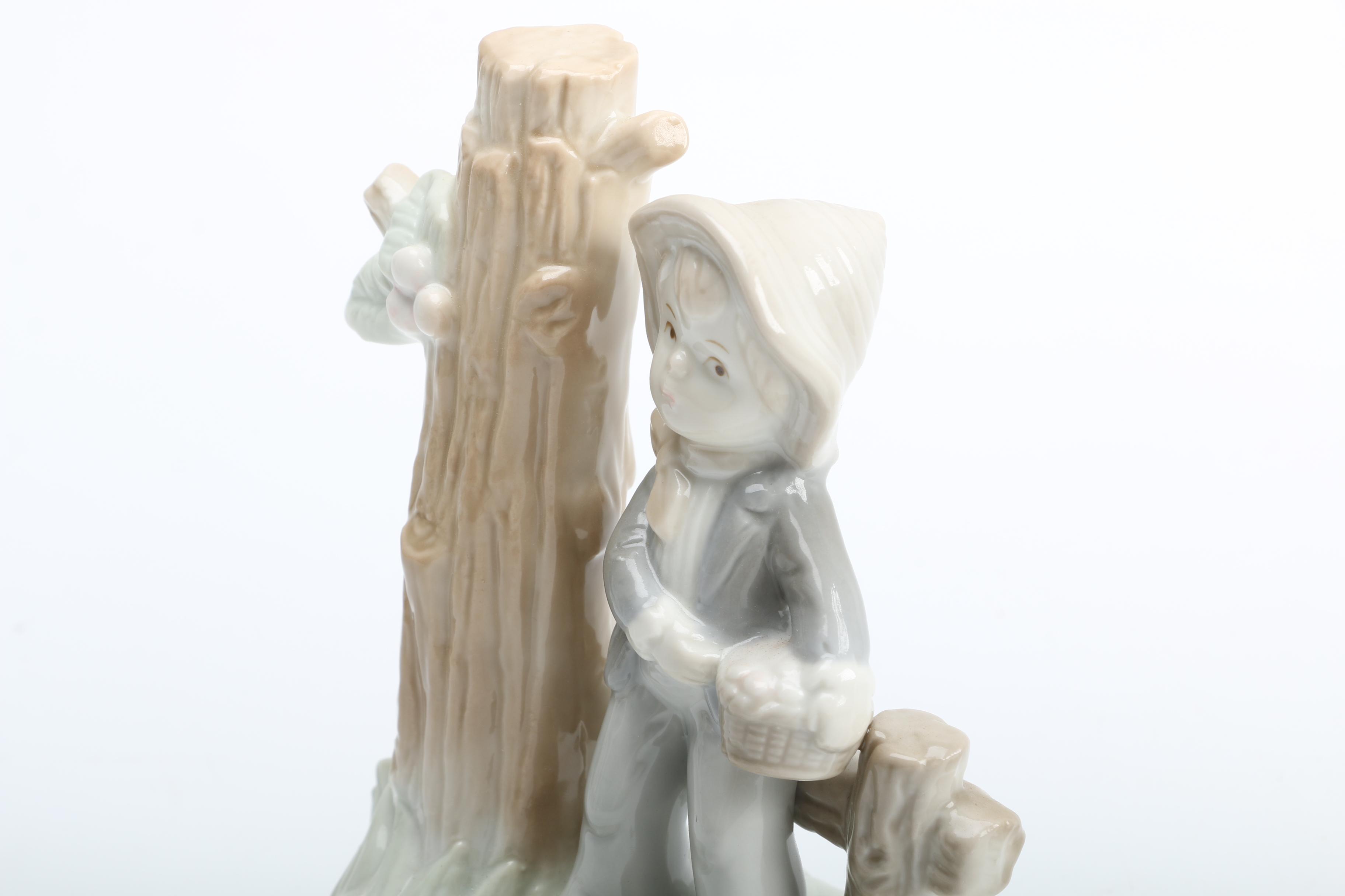 Group of Porcelain Figurines of Children