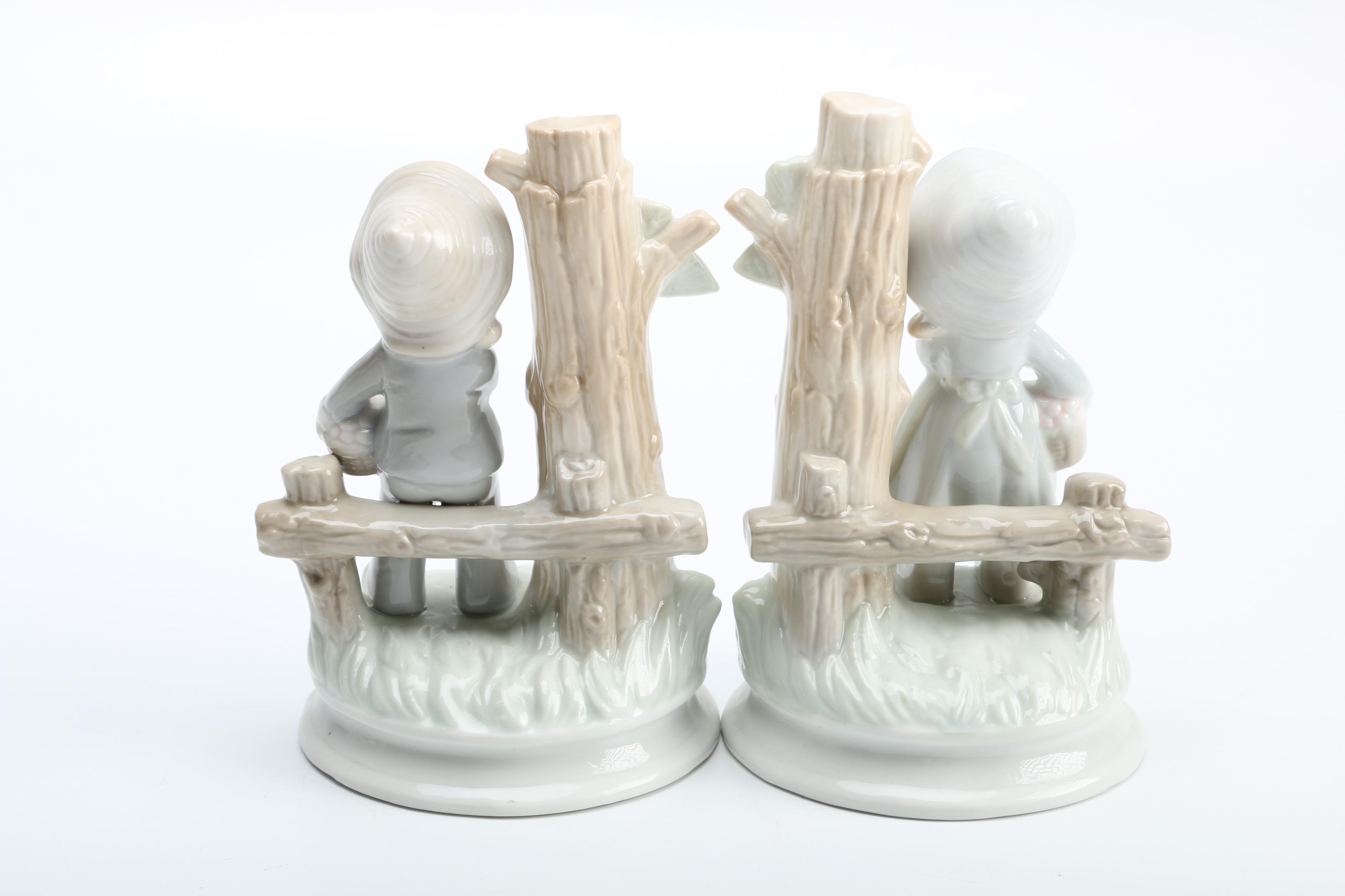 Group of Porcelain Figurines of Children