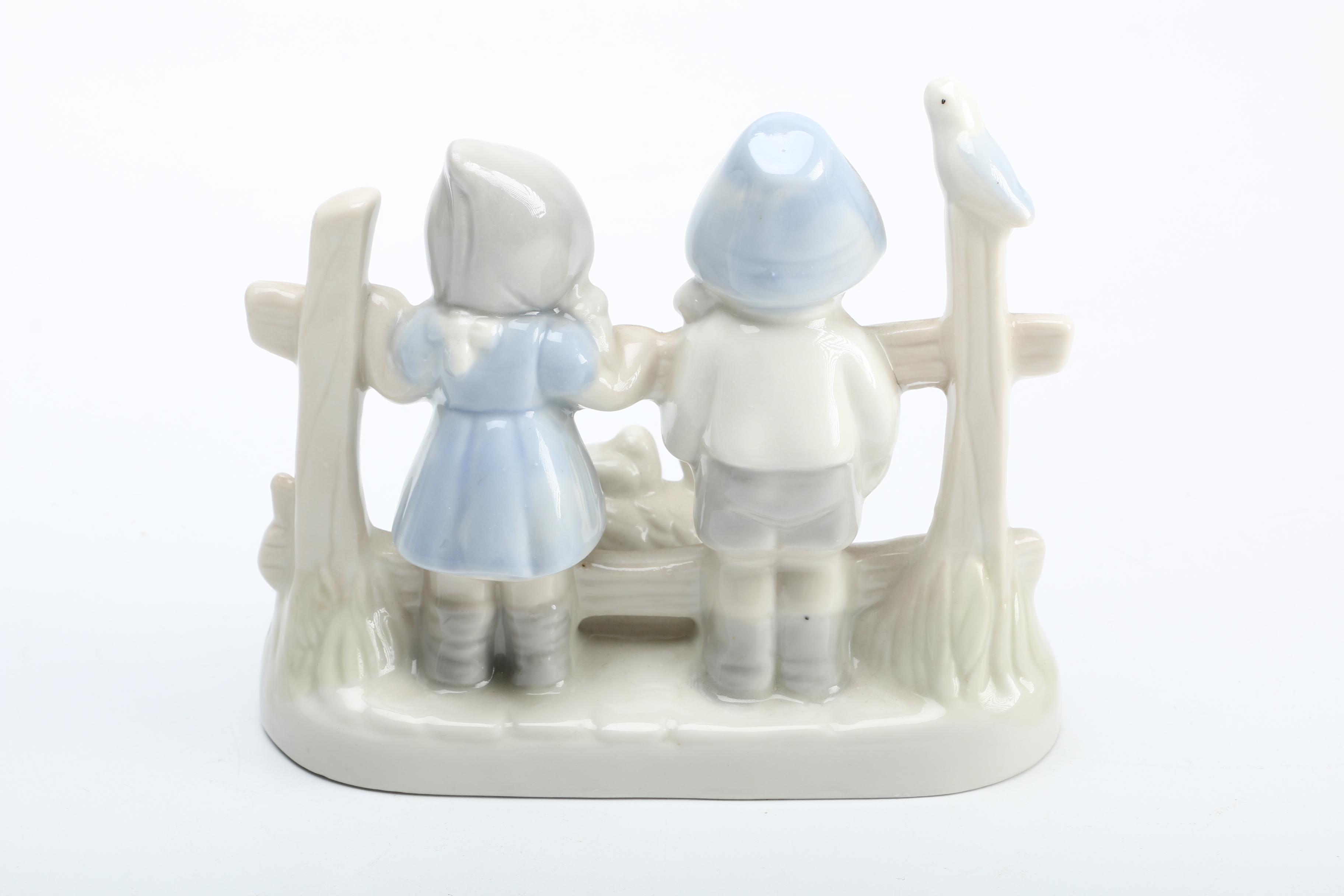 Group of Porcelain Figurines of Children
