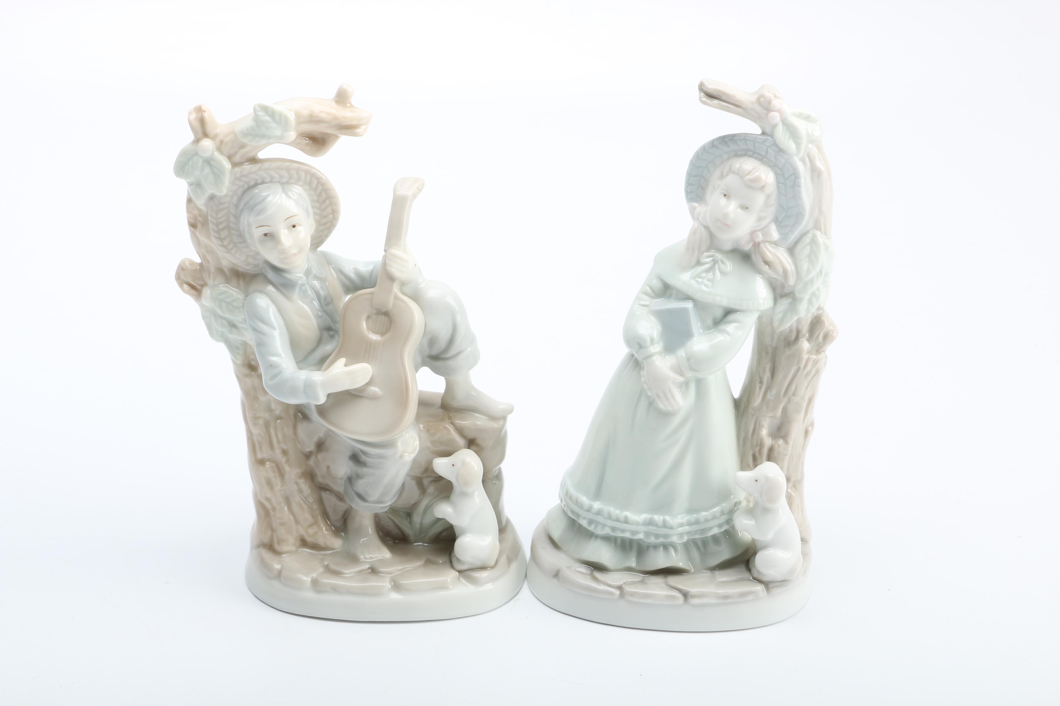 Group of Porcelain Figurines of Children