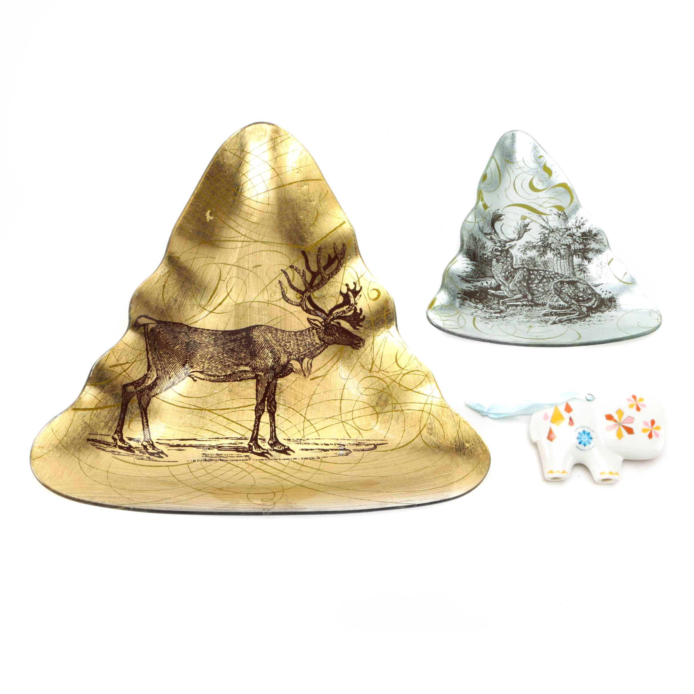 Jonathan Adler Ornament and Decorative Resin Trays