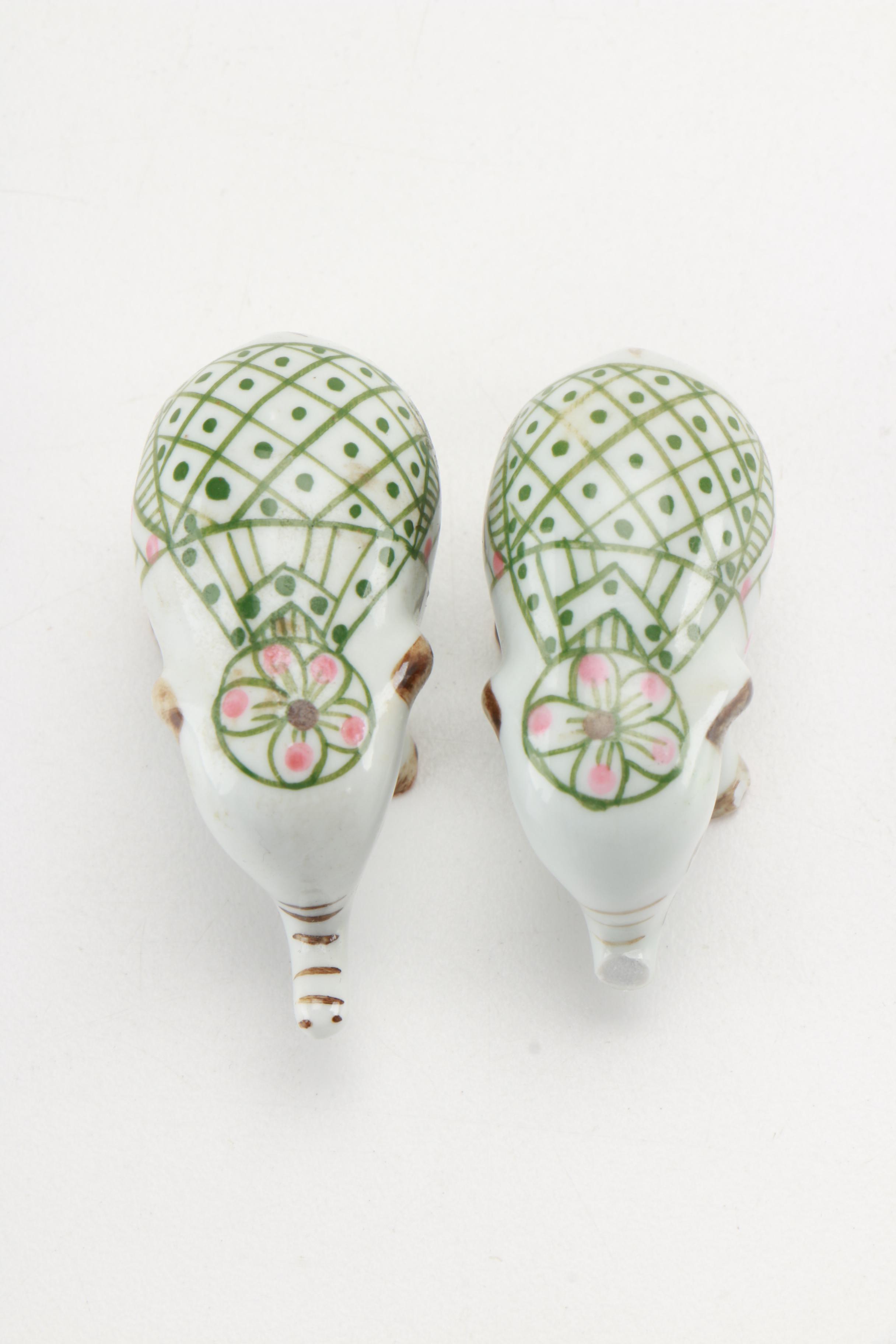 Elephant and Other Animal Figurines