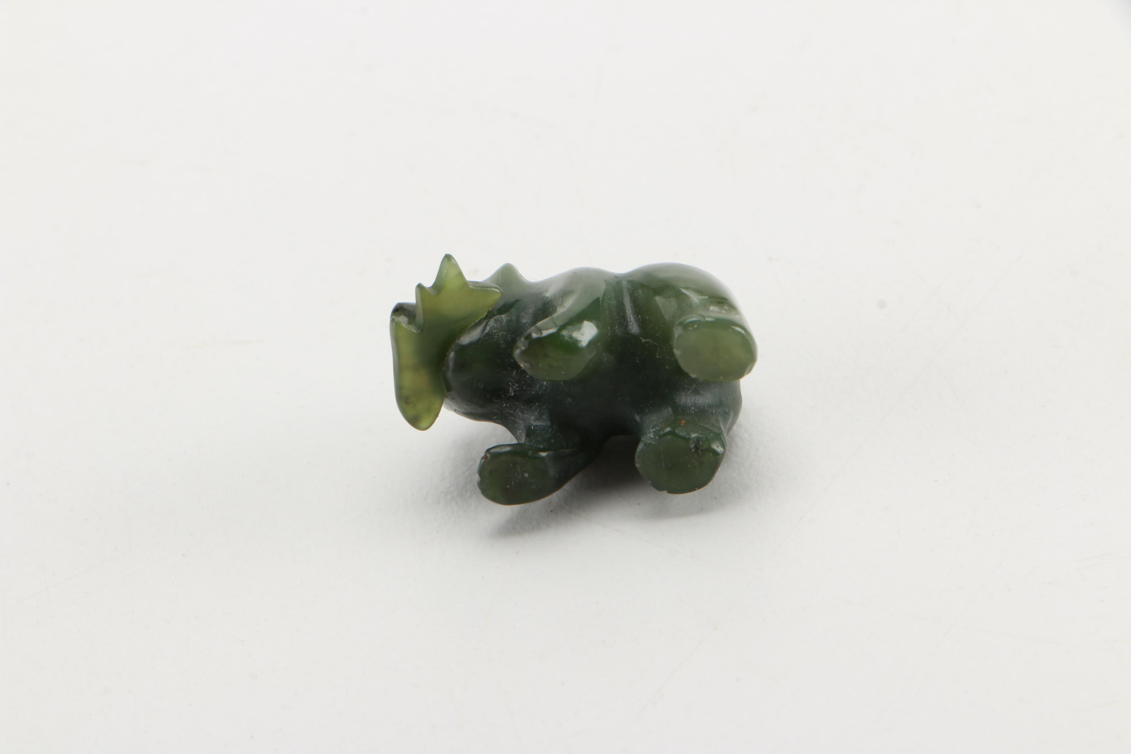 Elephant and Other Animal Figurines