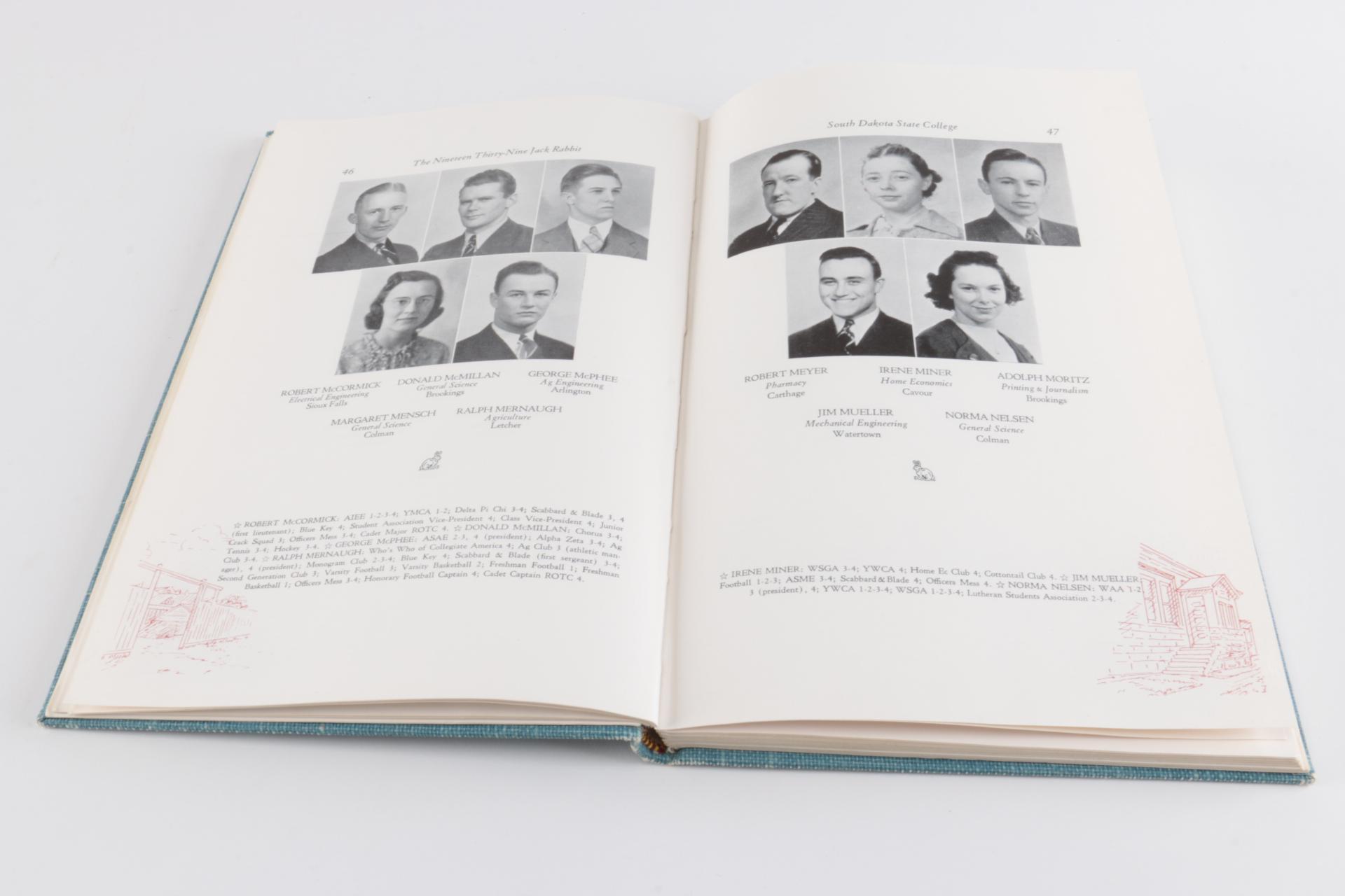 1939 South Dakota State College Yearbook