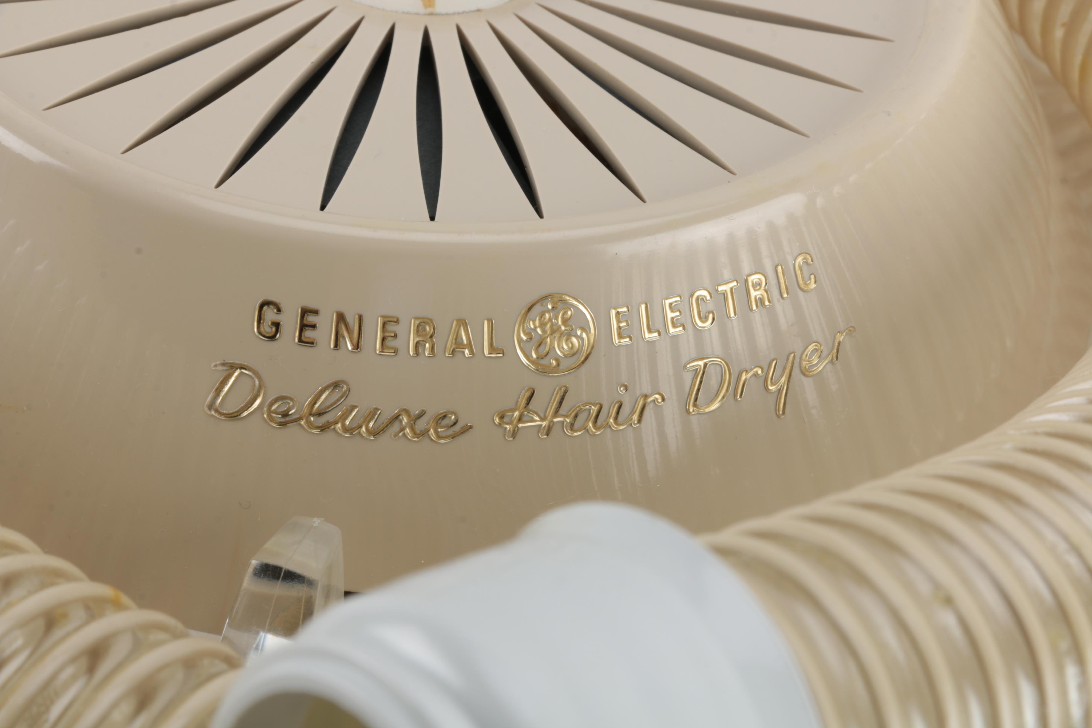 Vintage General Electric Portable Hair Dryer