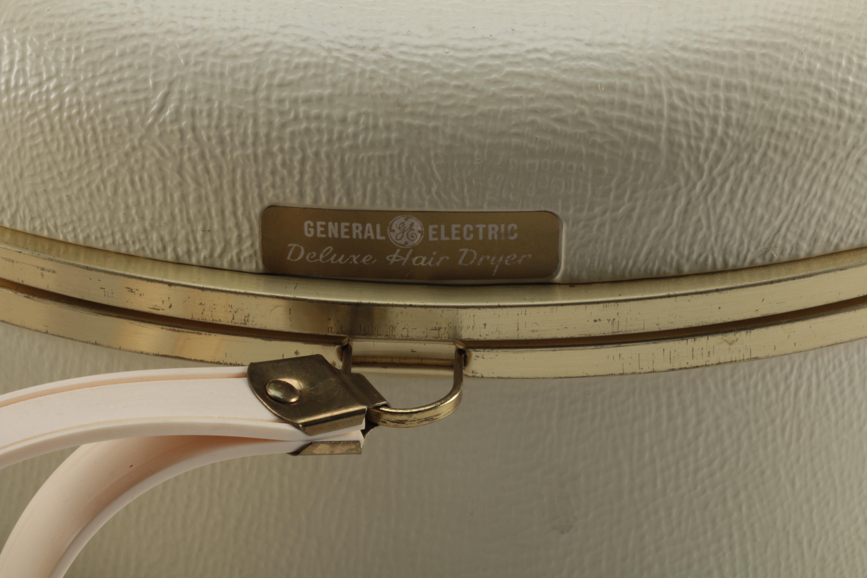 Vintage General Electric Portable Hair Dryer