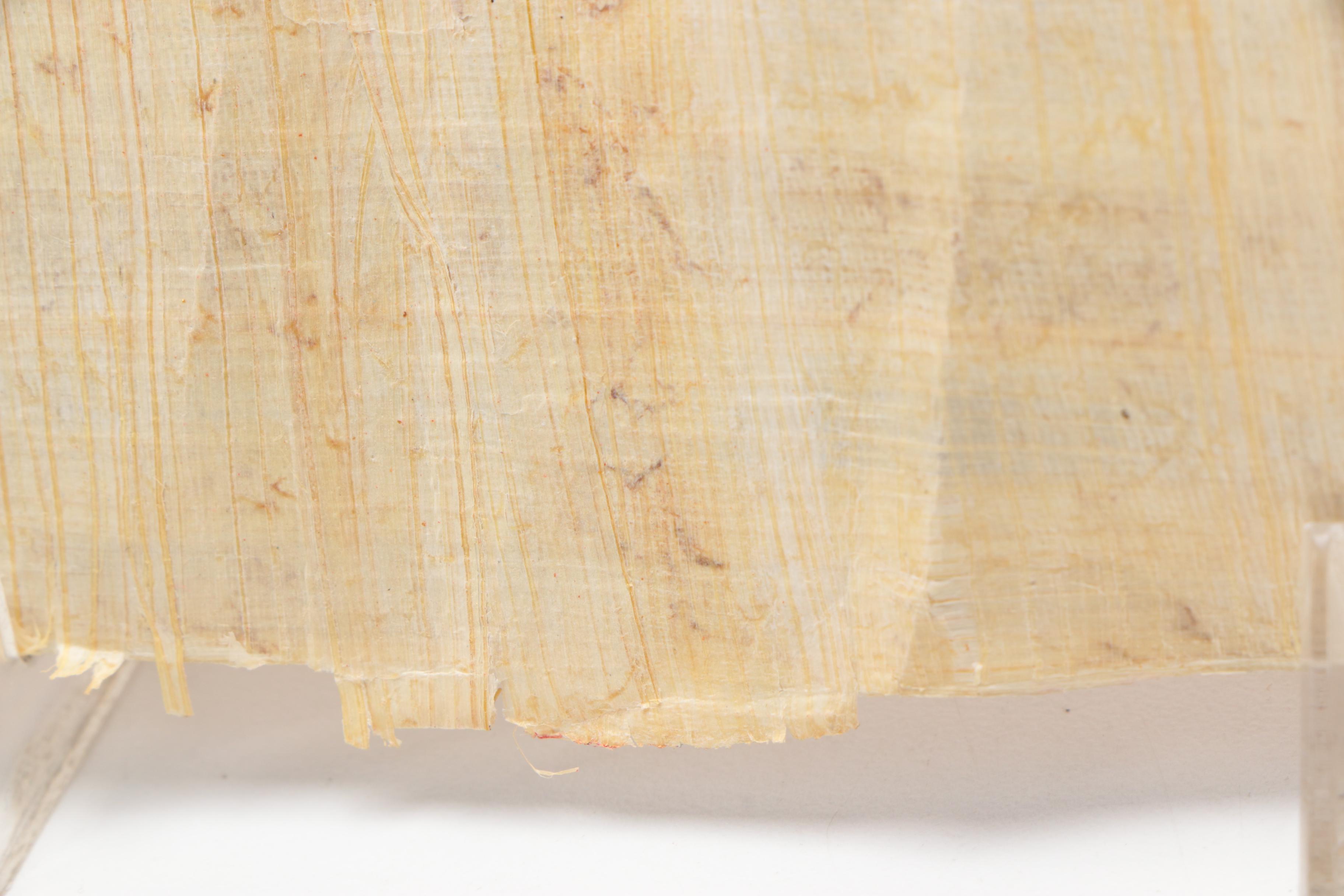 Egyptian Style Gouache Painting of Nefertiti