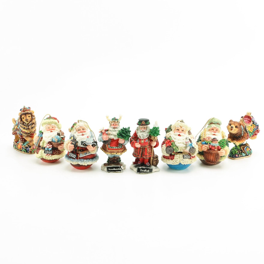 Collection of Christmas Figurines and Ornaments