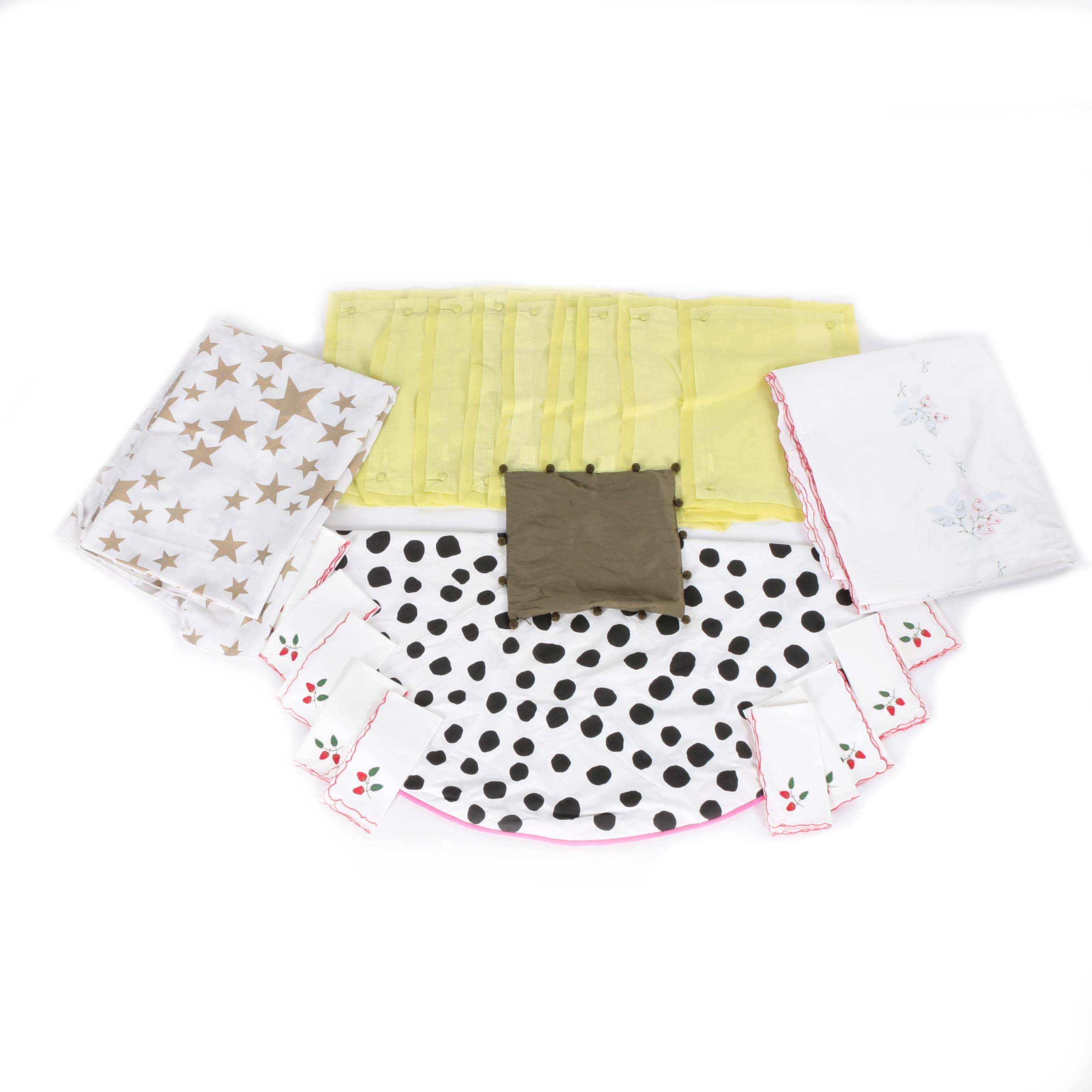 Assortment of Table and Bed Linens