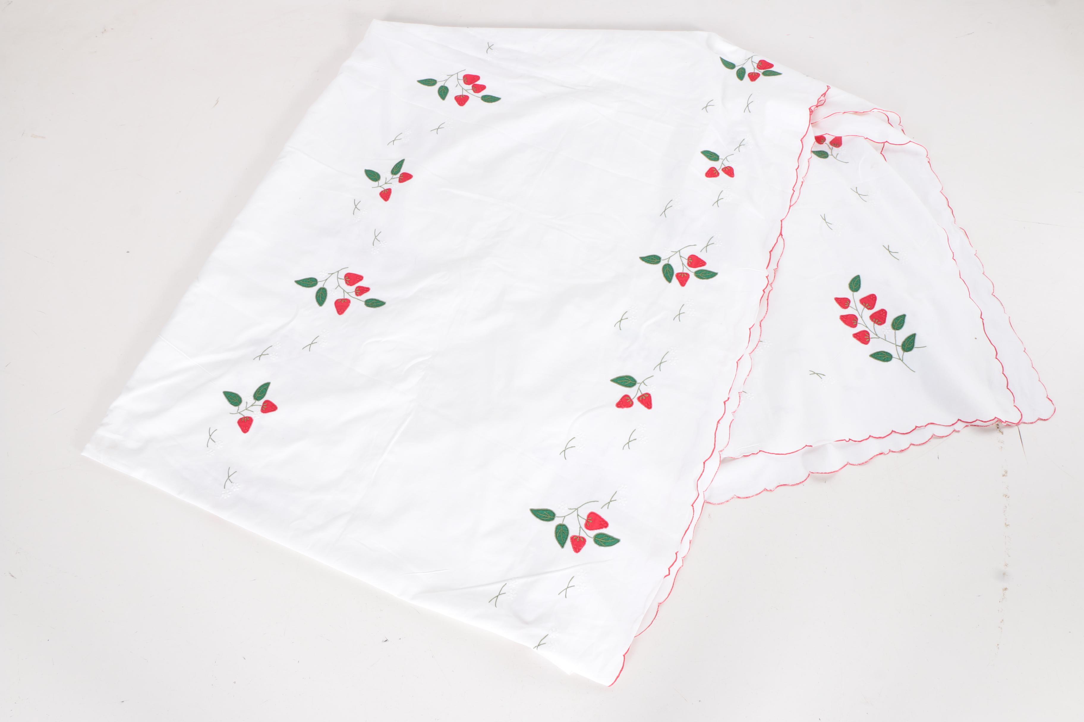 Assortment of Table and Bed Linens