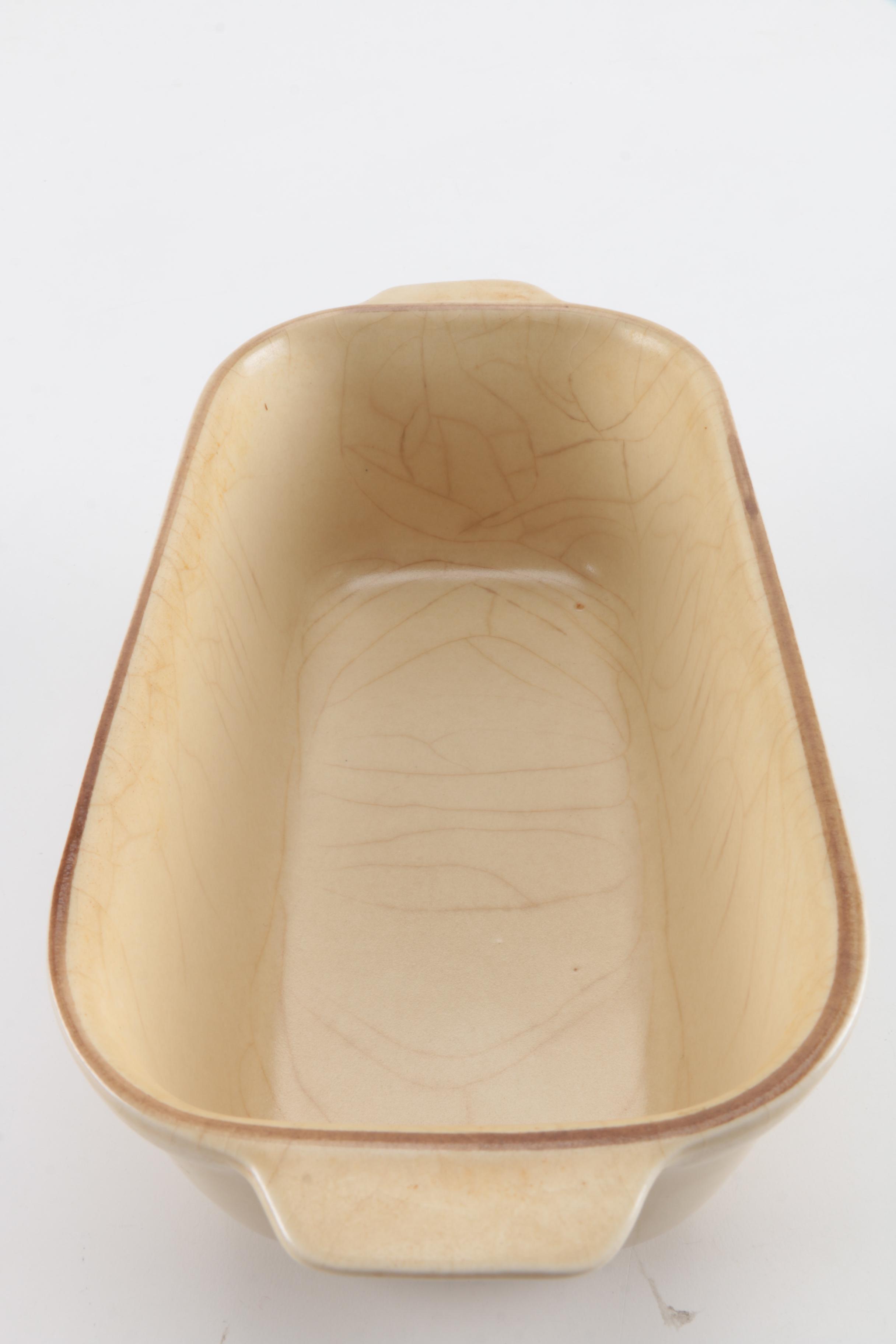 Serving Pieces Including Haviland Limoges and a Lenox Vase