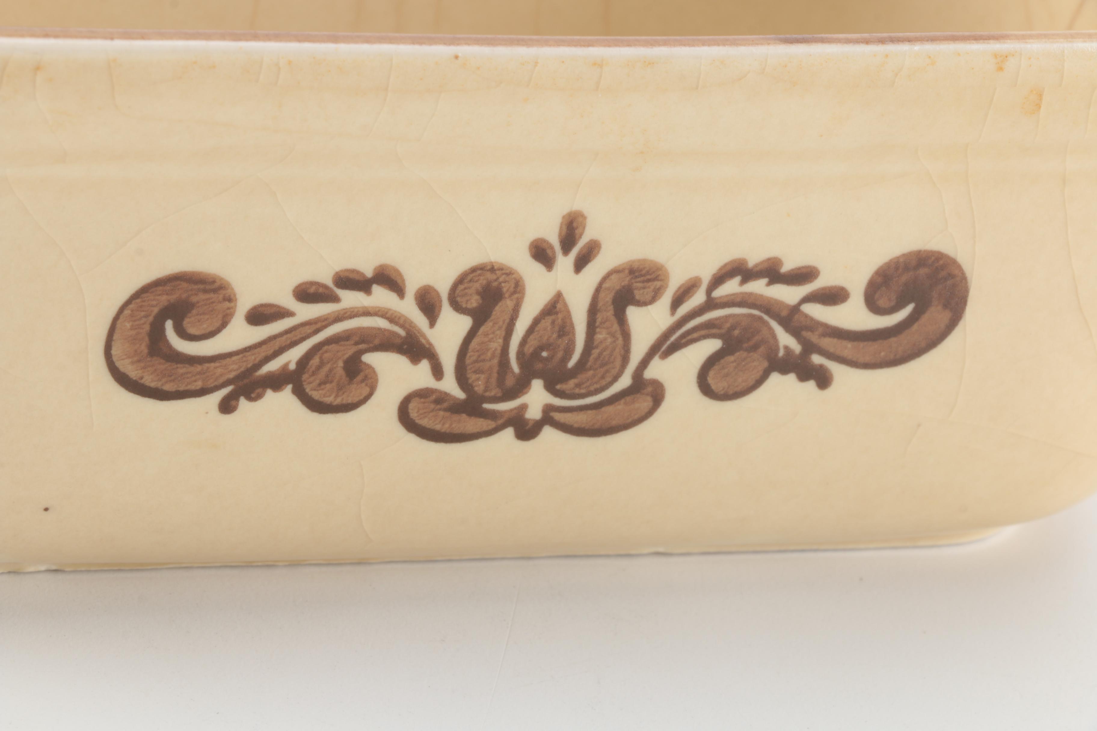 Serving Pieces Including Haviland Limoges and a Lenox Vase