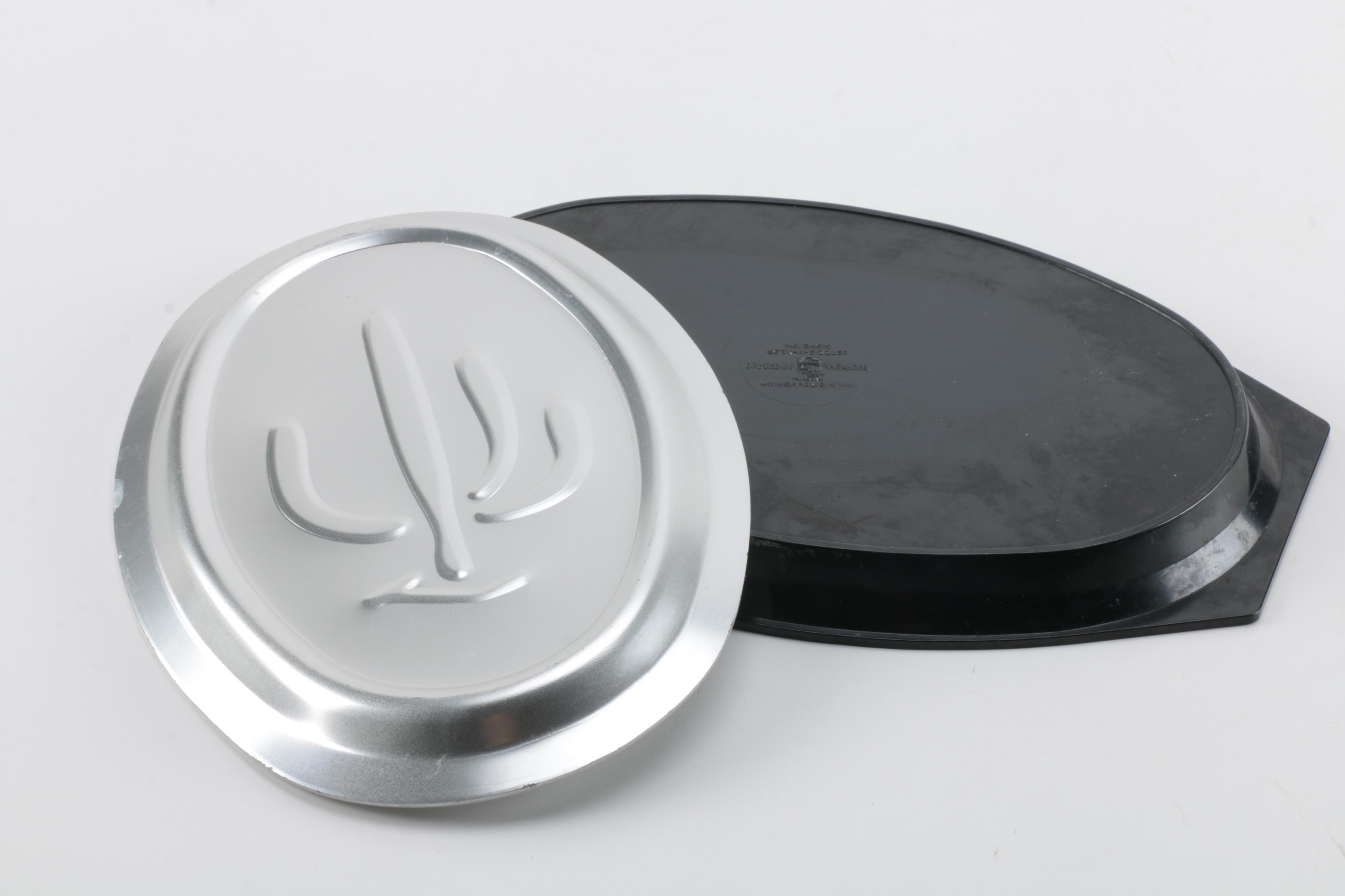 Serving Pieces Including Haviland Limoges and a Lenox Vase