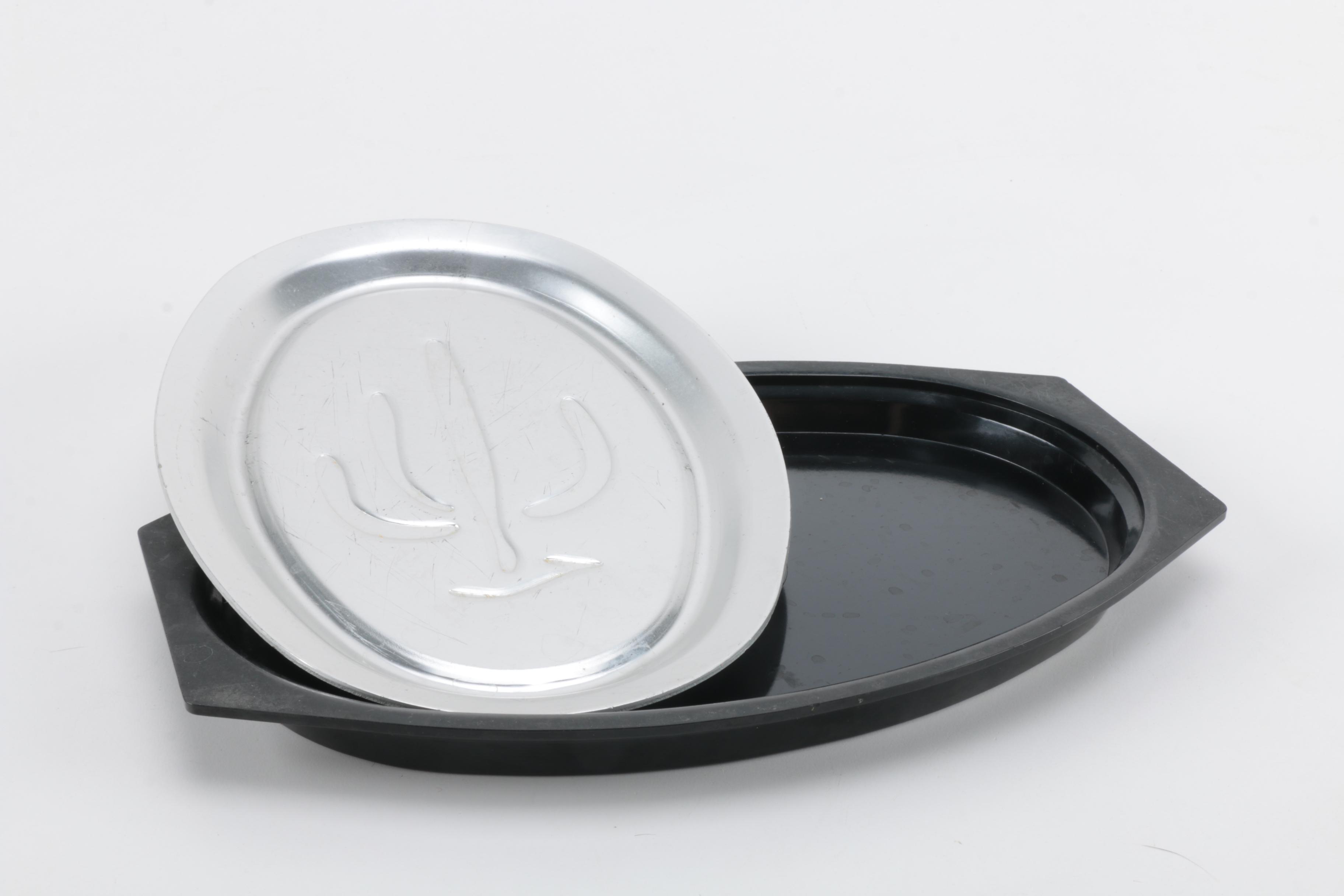 Serving Pieces Including Haviland Limoges and a Lenox Vase