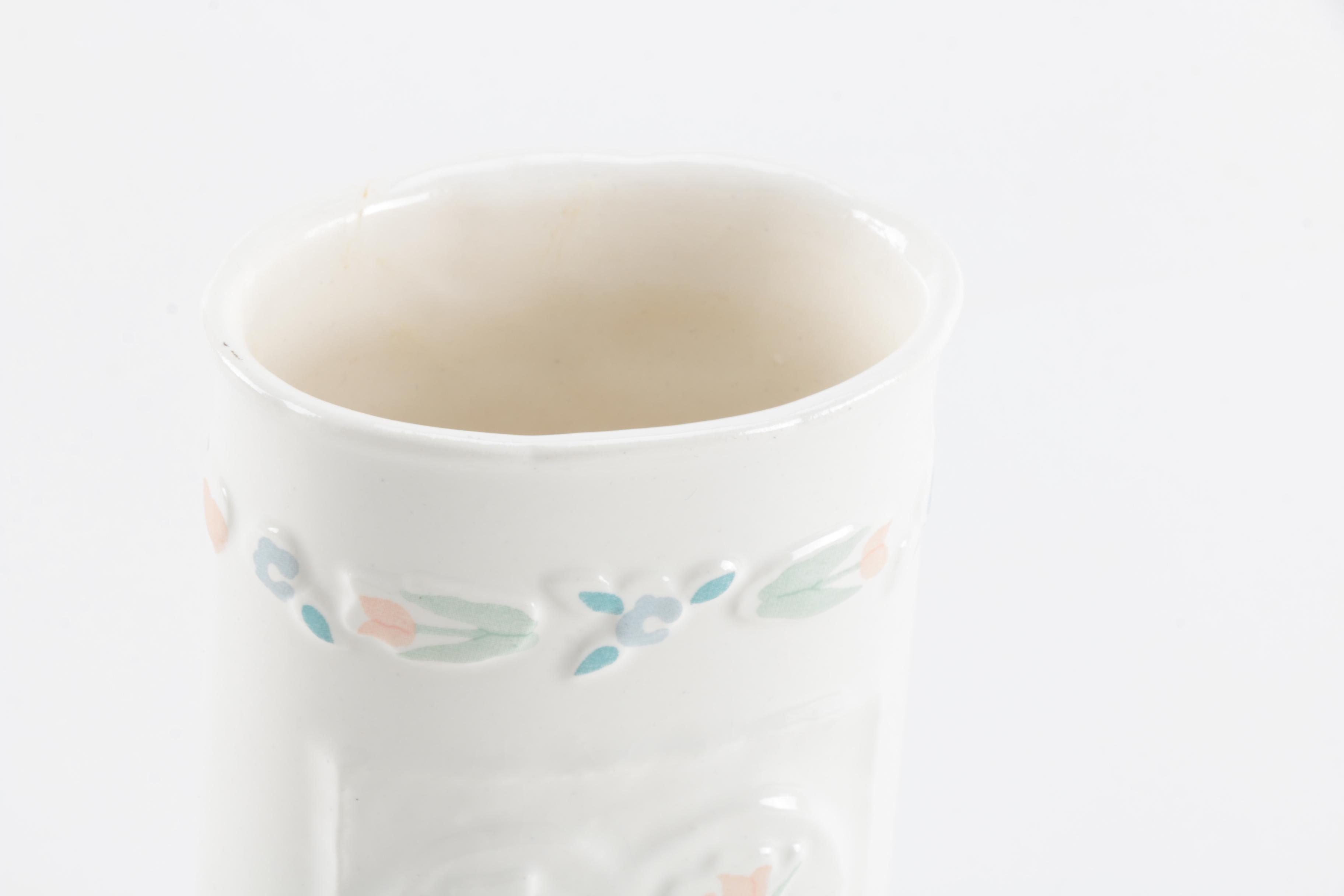 Serving Pieces Including Haviland Limoges and a Lenox Vase