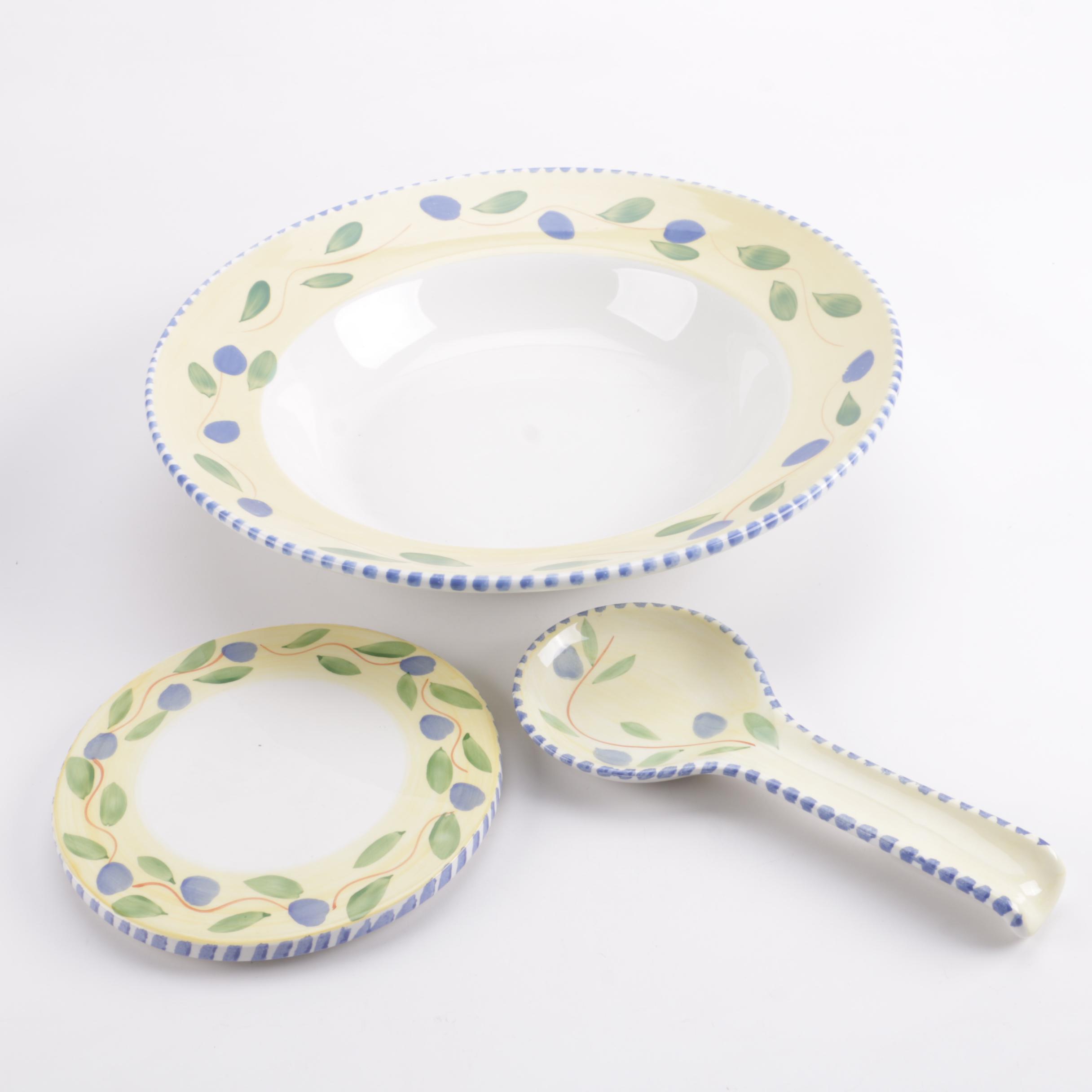 Set of Pier 1 "Palermo" Servingware