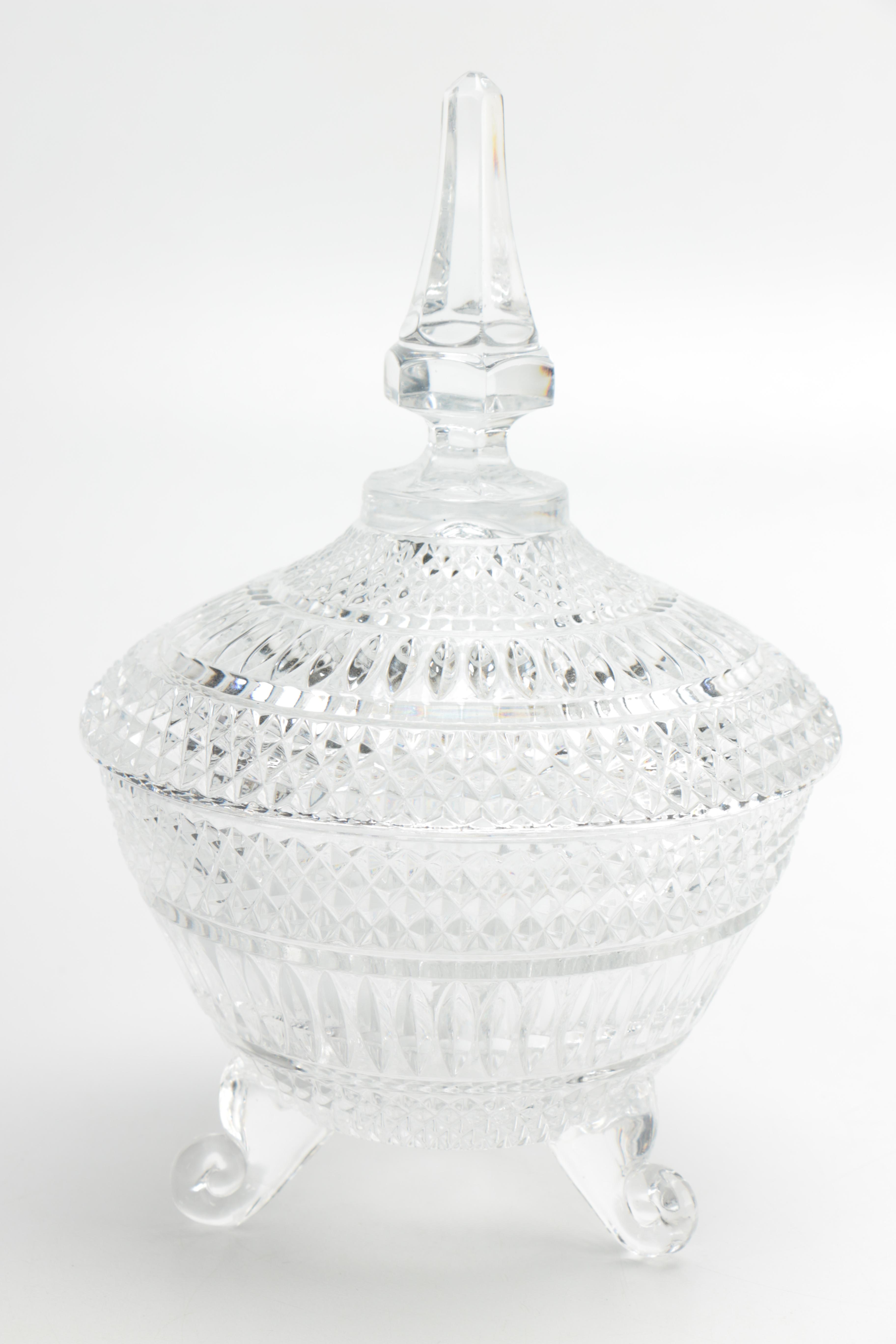 Group of Cut and Pressed Glass Tableware