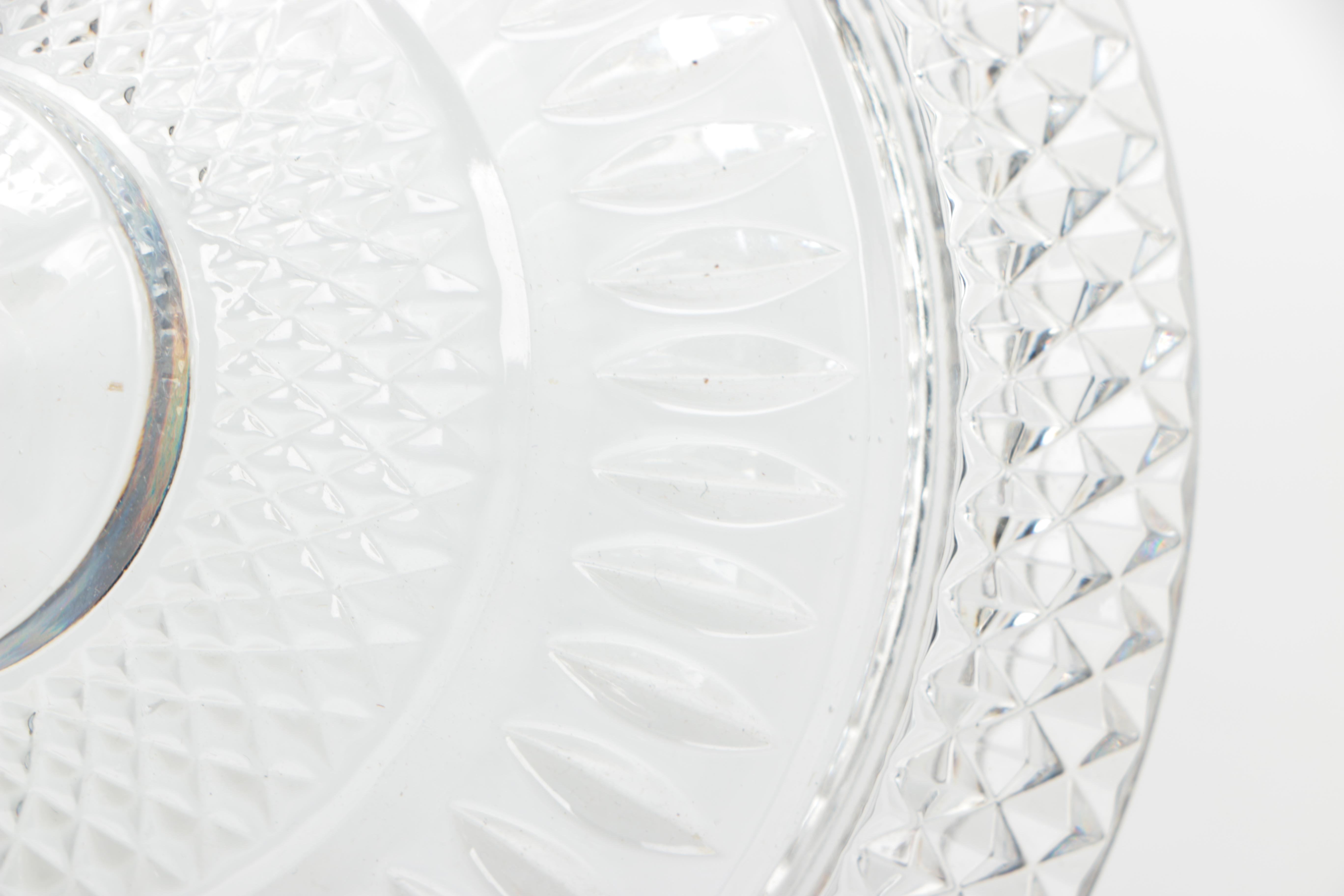 Group of Cut and Pressed Glass Tableware