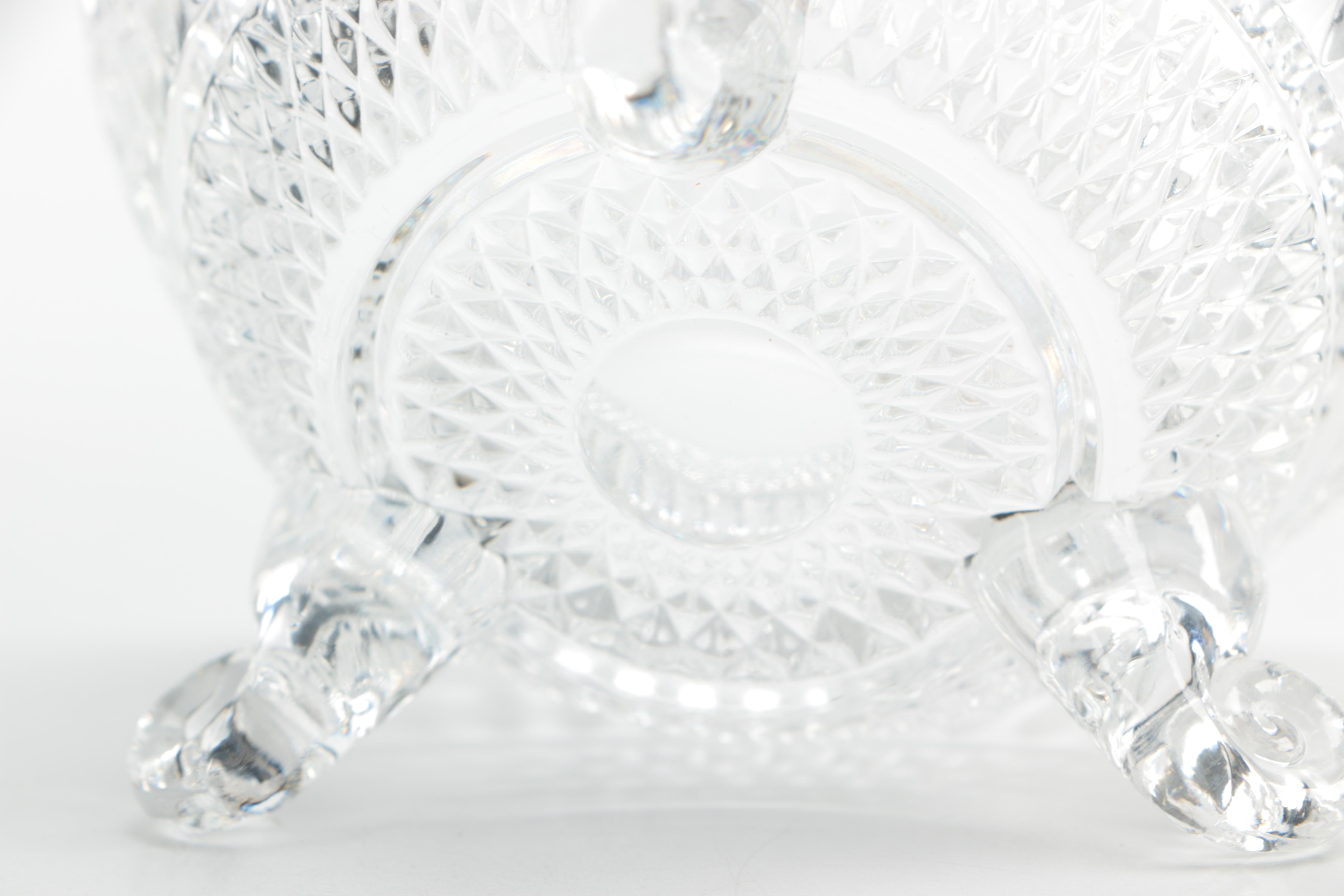 Group of Cut and Pressed Glass Tableware