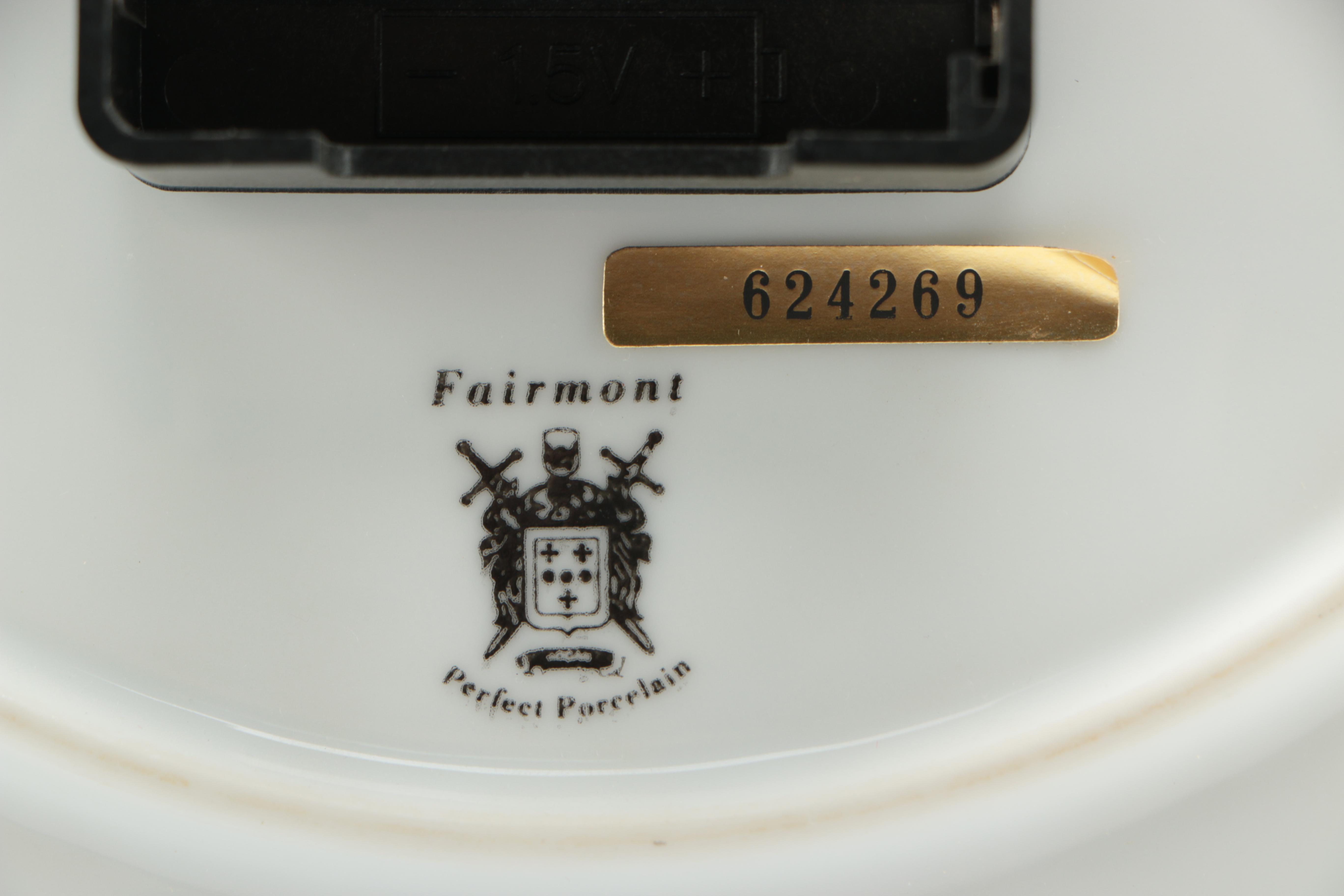 Norman Rockwell "Flowers in Tender Bloom" Plate Clock