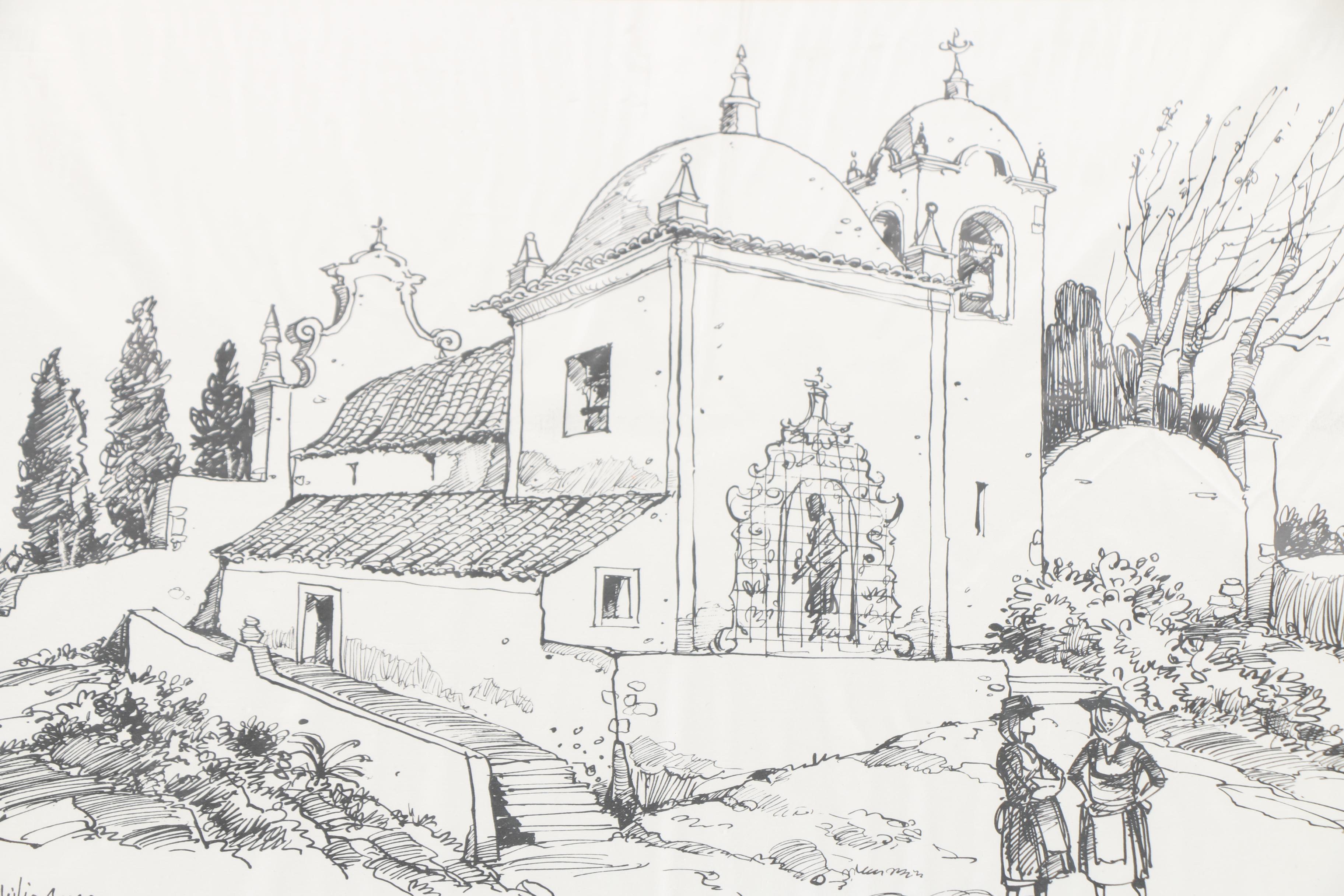 Three Julio Amaro Lithographs