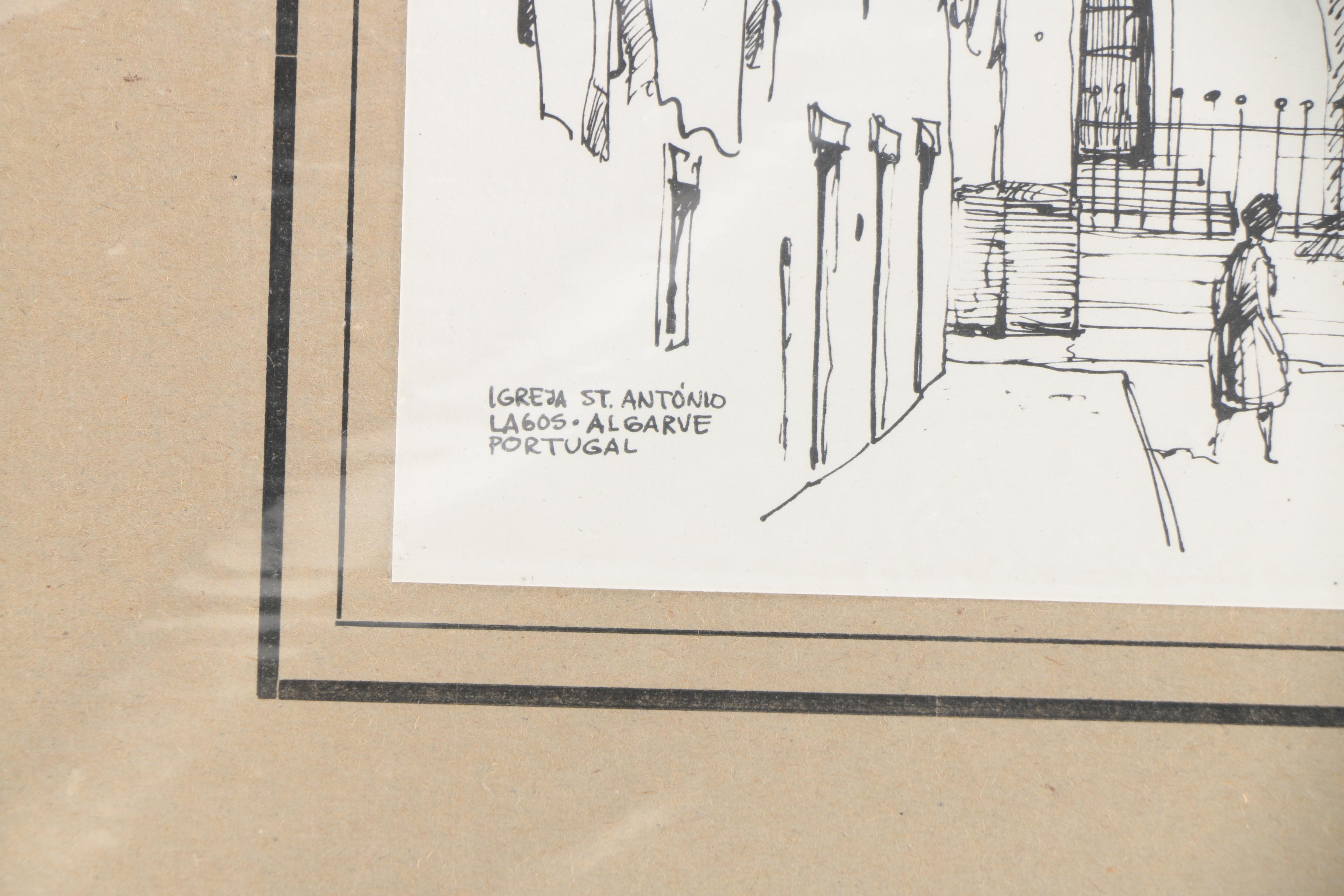 Three Julio Amaro Lithographs