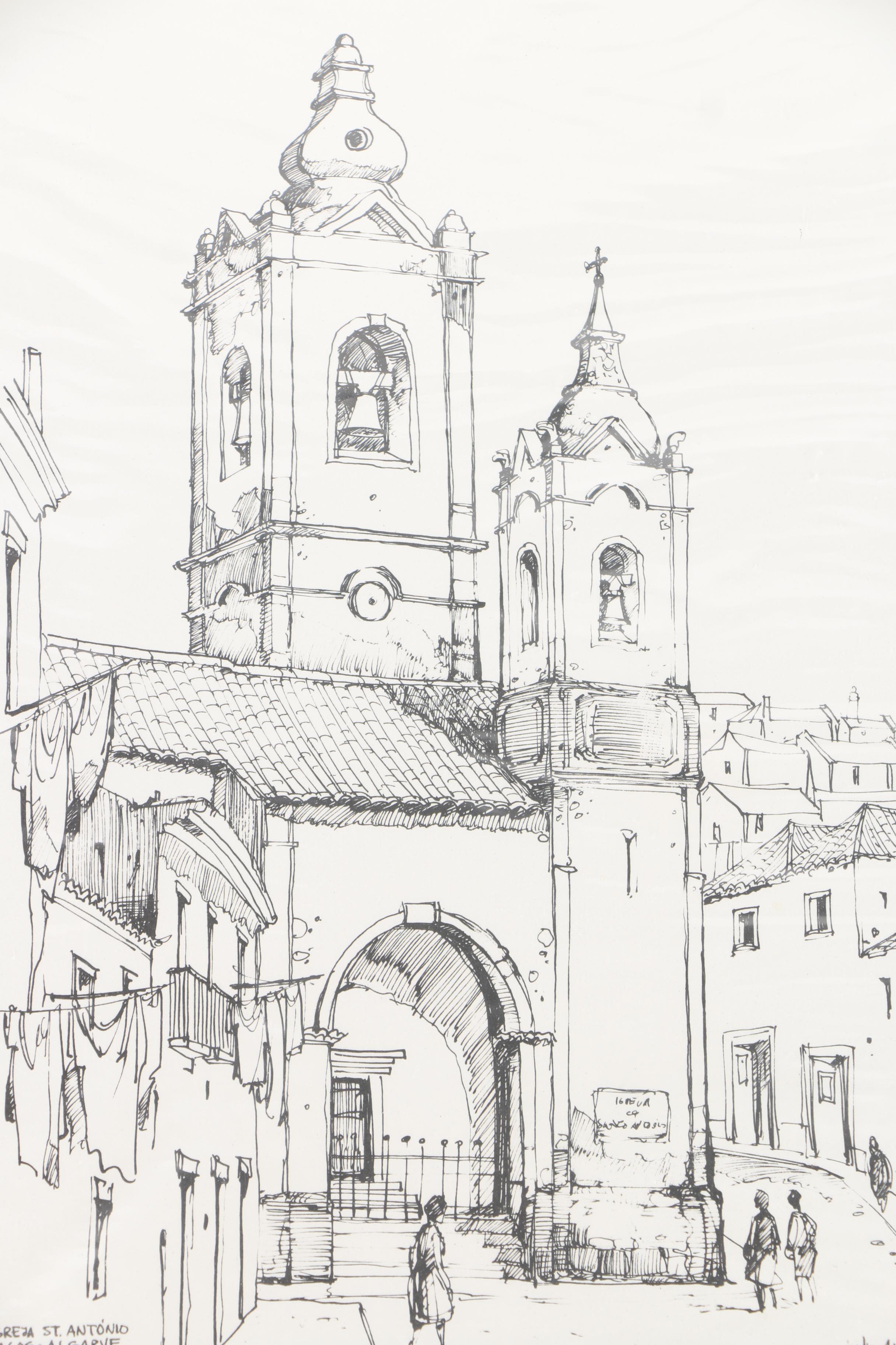 Three Julio Amaro Lithographs