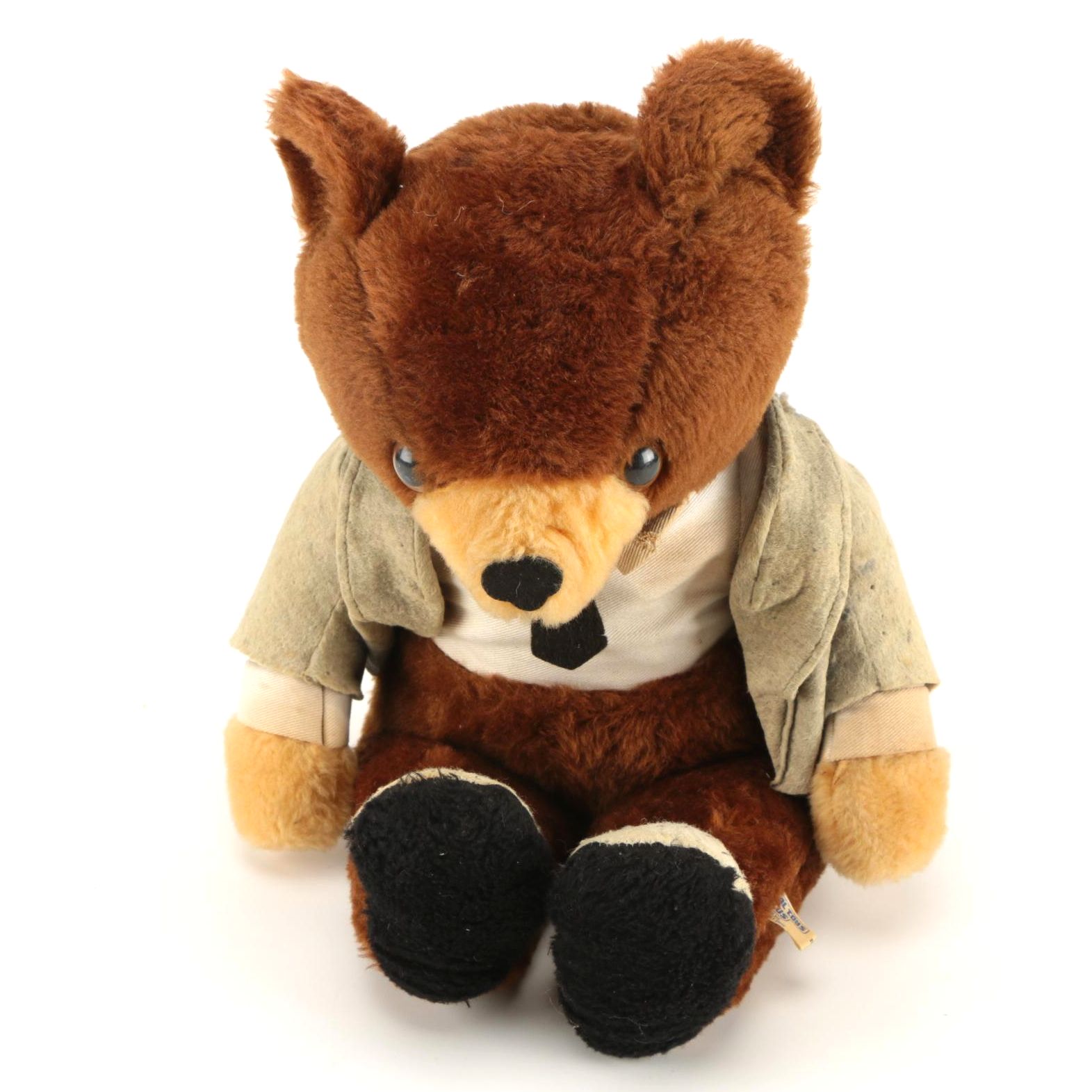 Vintage Animal Toys Plus "Banker Bear" Plush