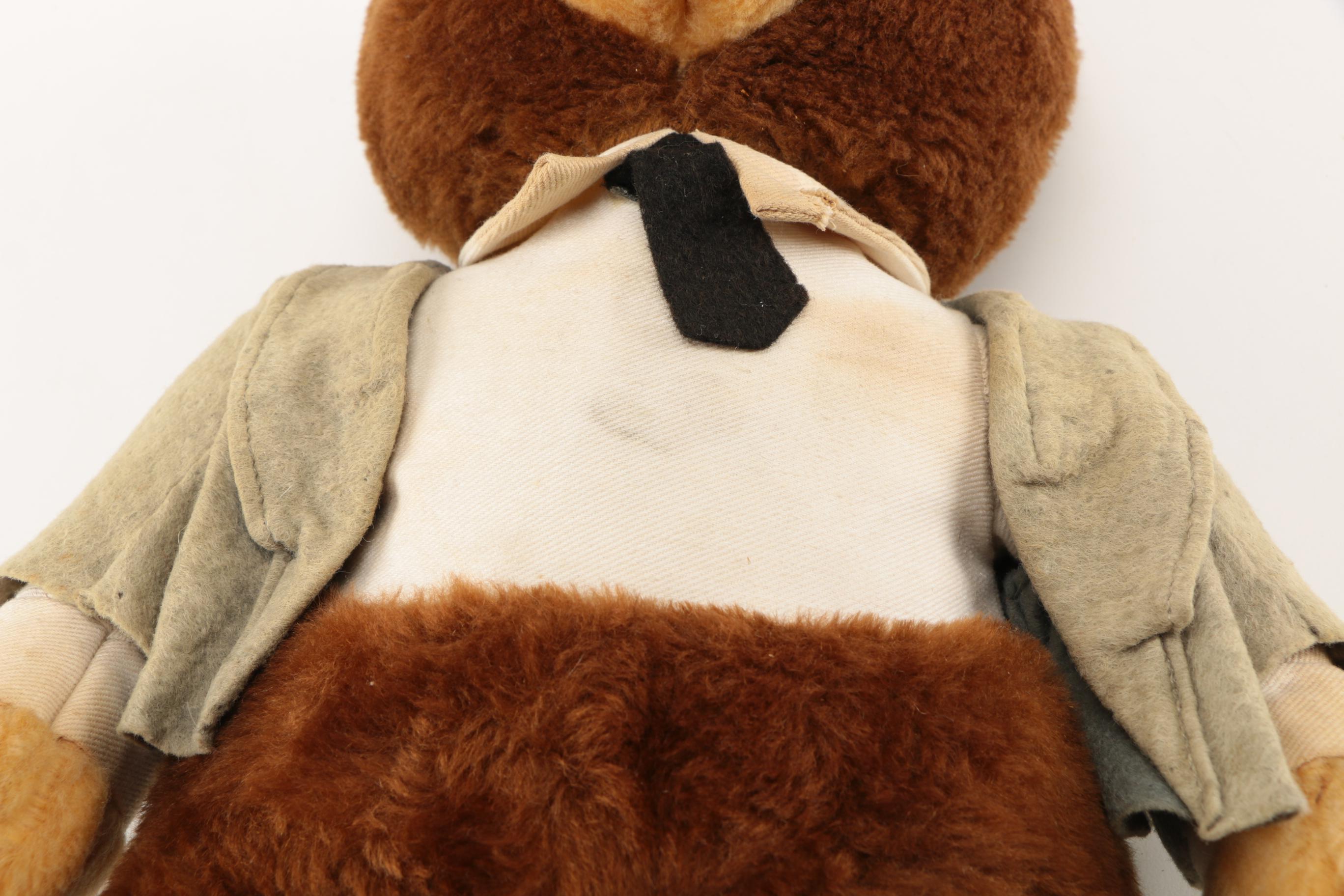 Vintage Animal Toys Plus "Banker Bear" Plush