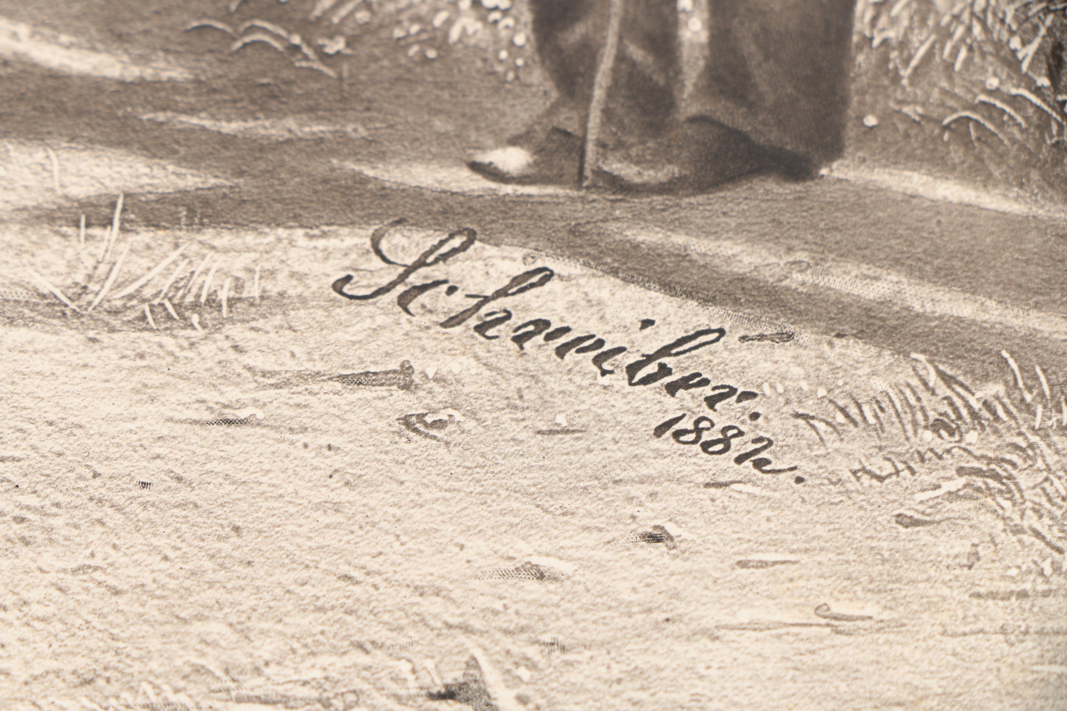 Vintage Prints of American Scenes on Paper