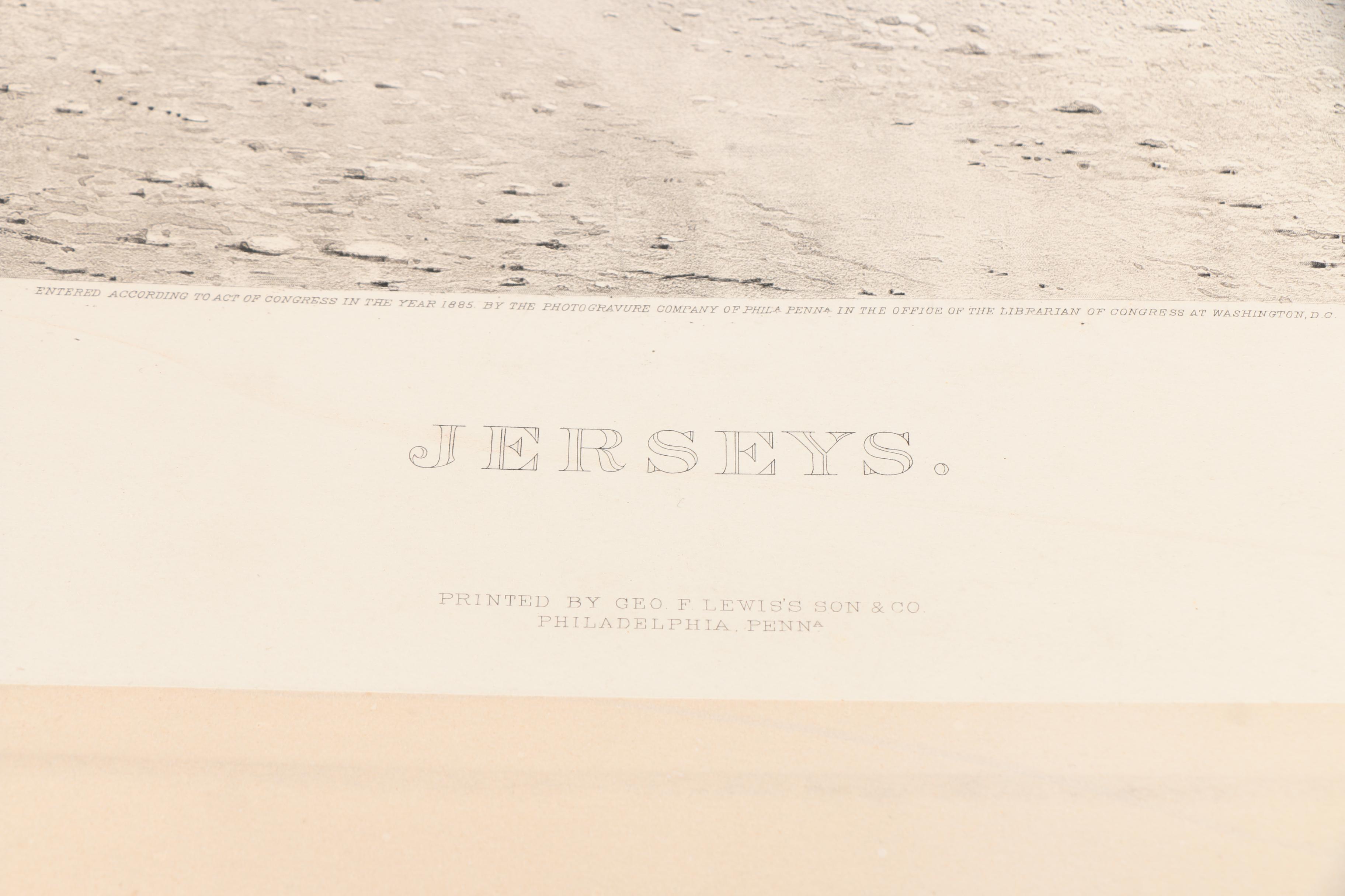 Vintage Prints of American Scenes on Paper