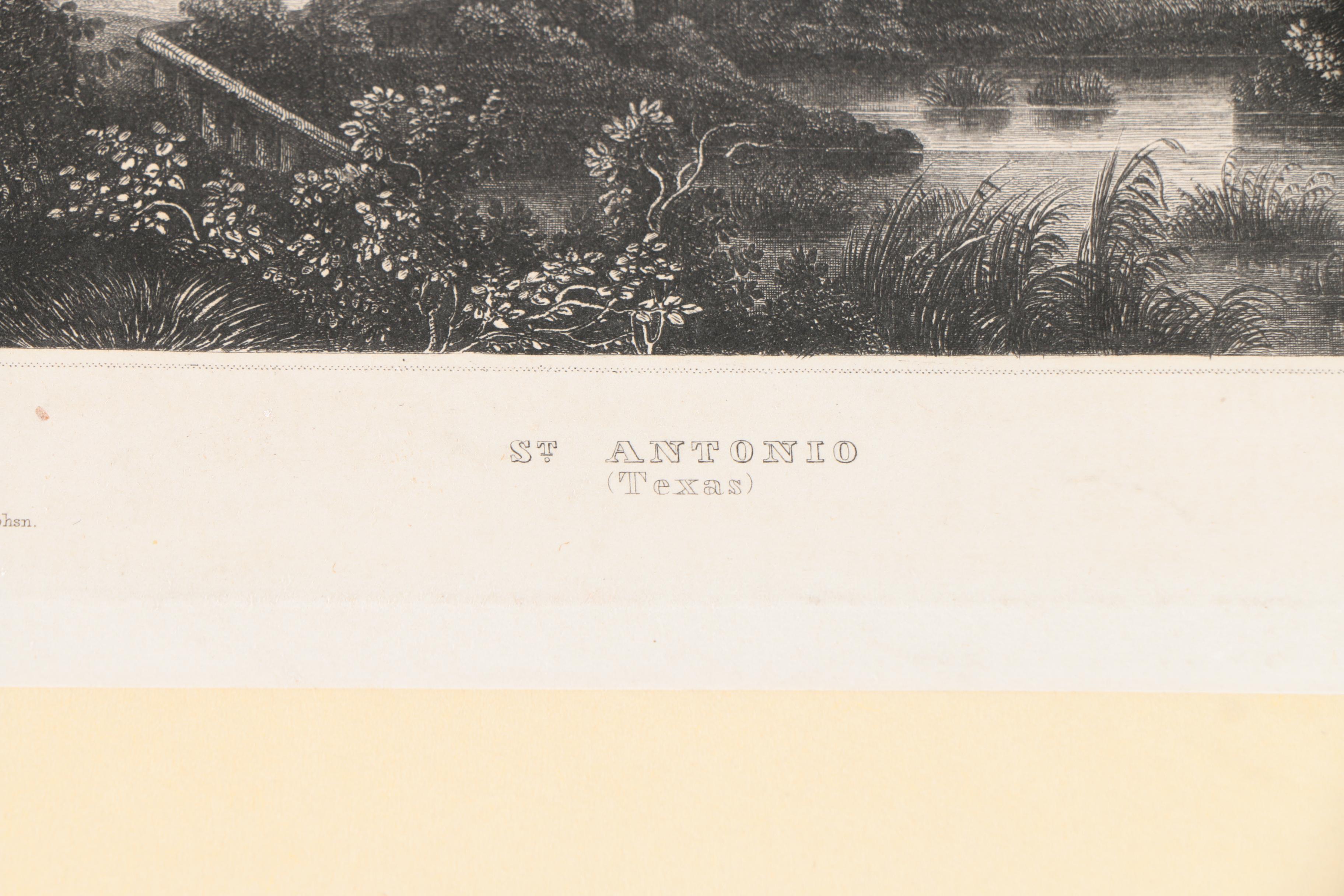 Vintage Prints of American Scenes on Paper