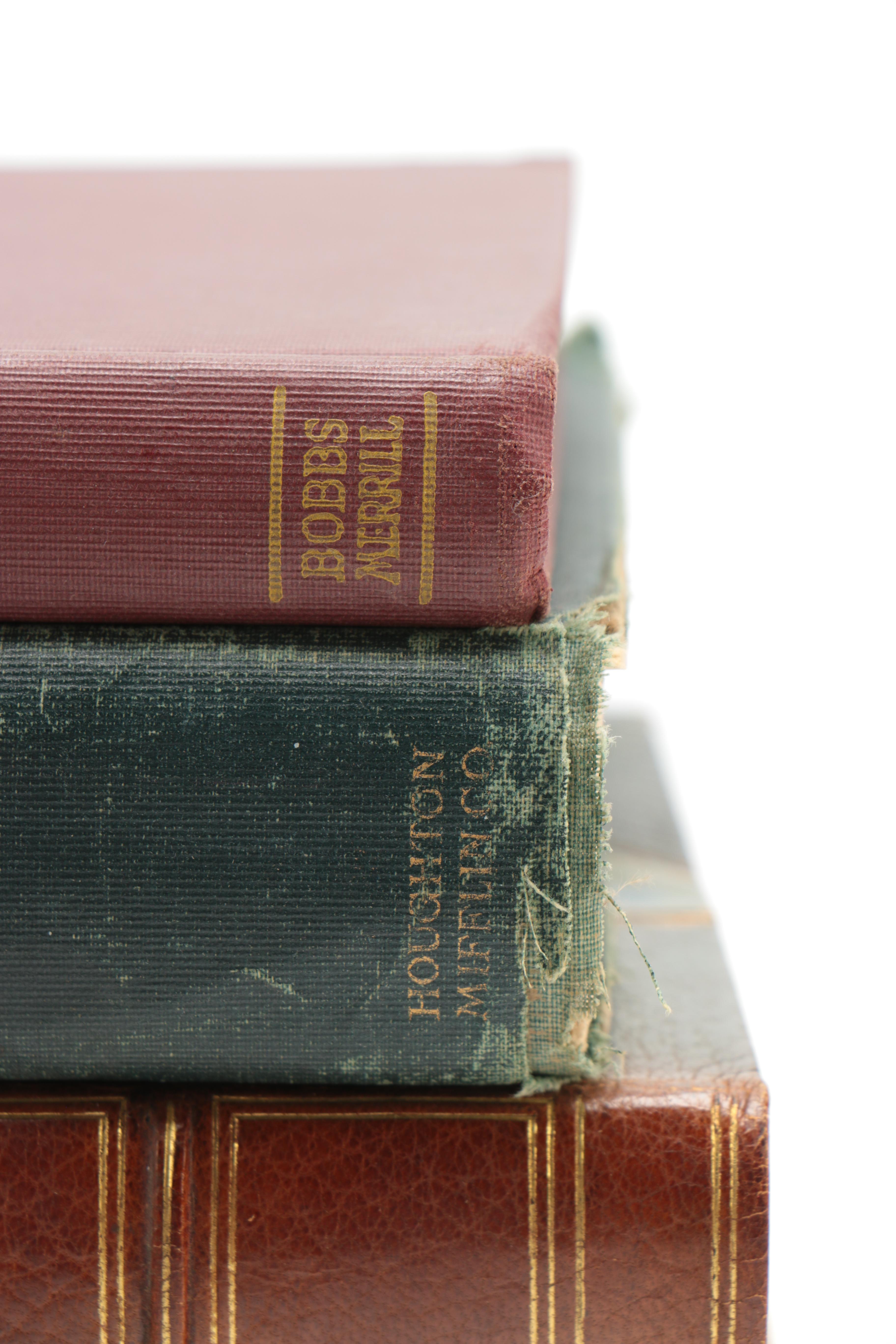 Assortment of Books including Limited Edition "Literary and Political Addresses" by James Russell Lowell