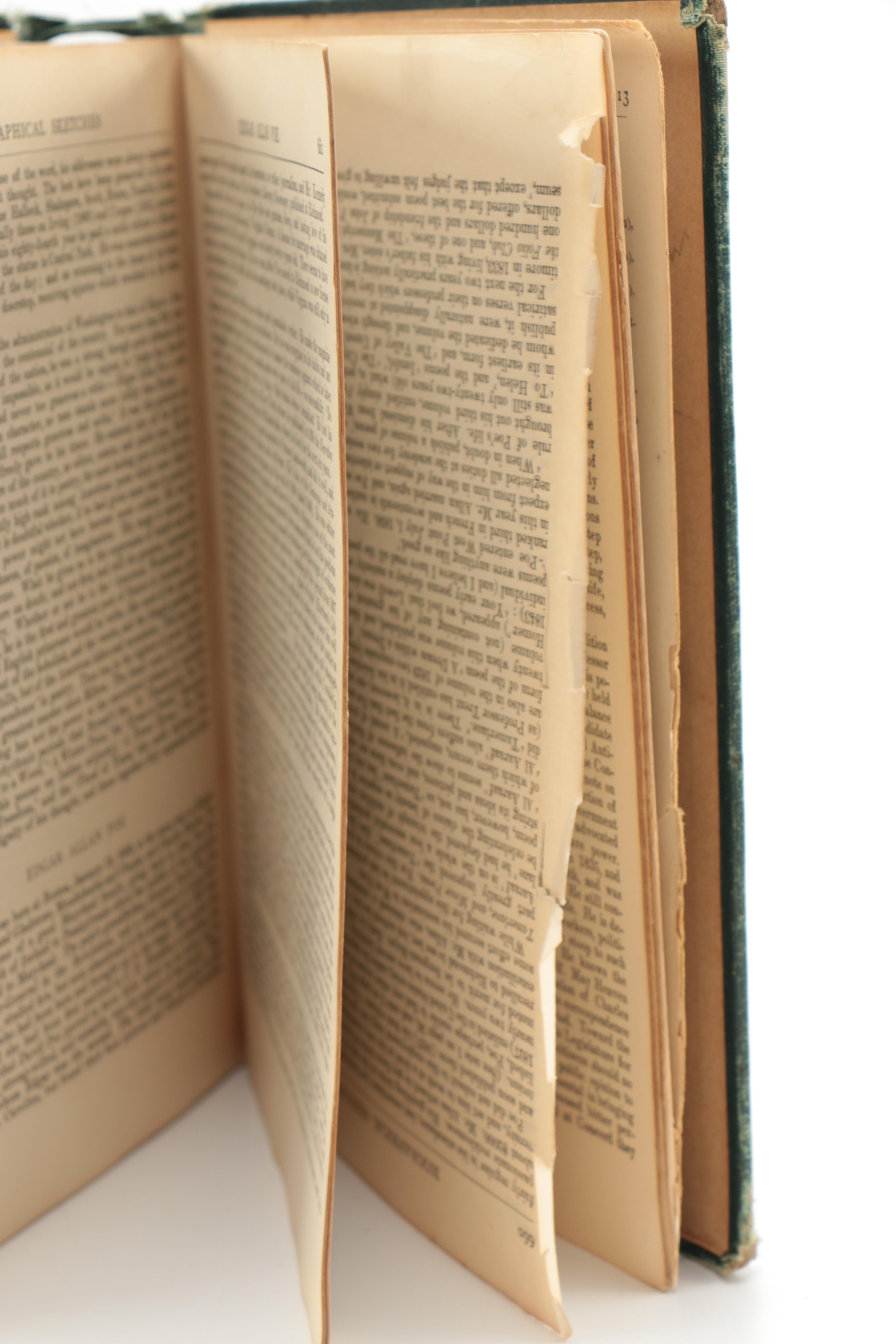 Assortment of Books including Limited Edition "Literary and Political Addresses" by James Russell Lowell