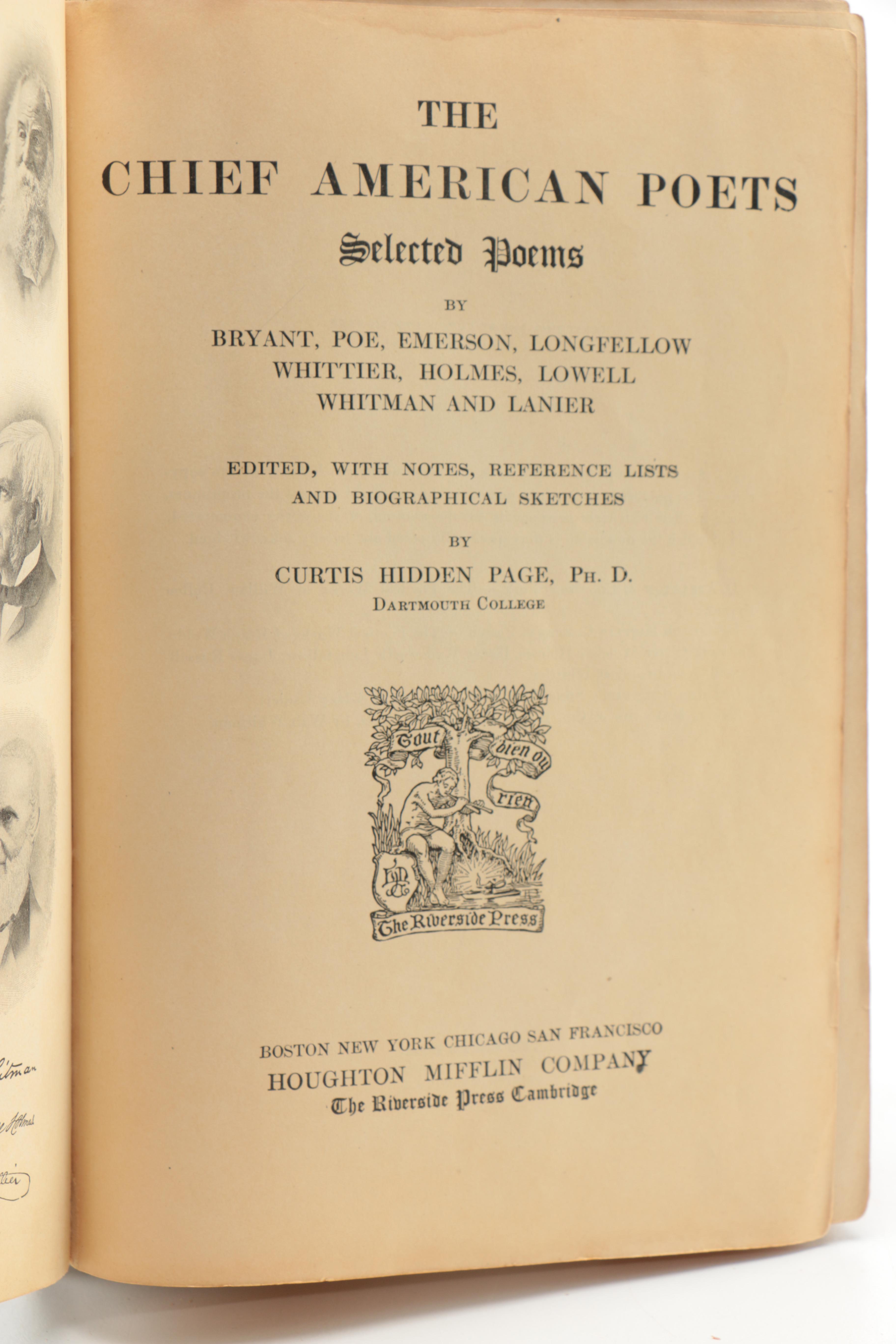 Assortment of Books including Limited Edition "Literary and Political Addresses" by James Russell Lowell