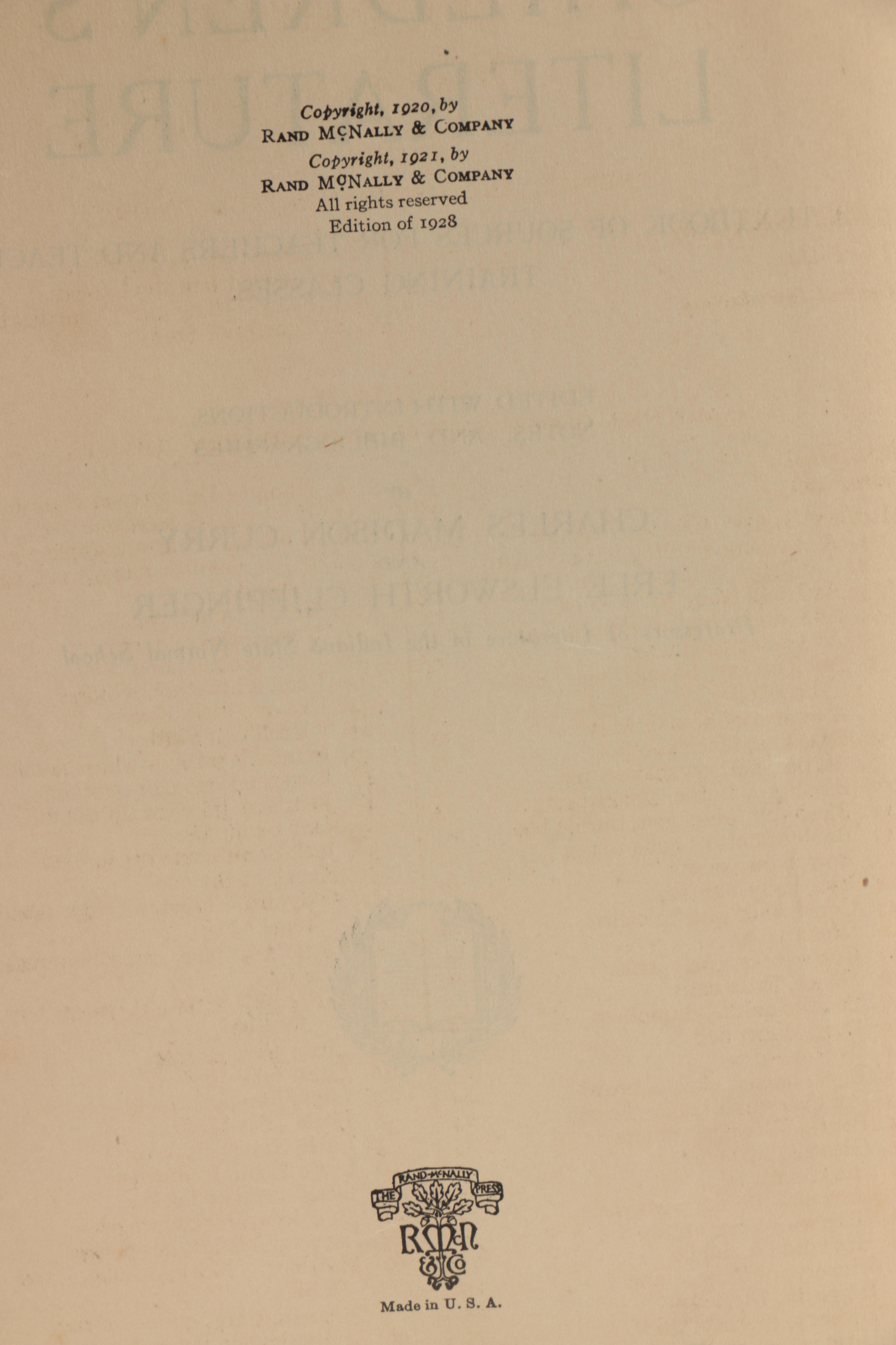 Assortment of Books including Limited Edition "Literary and Political Addresses" by James Russell Lowell