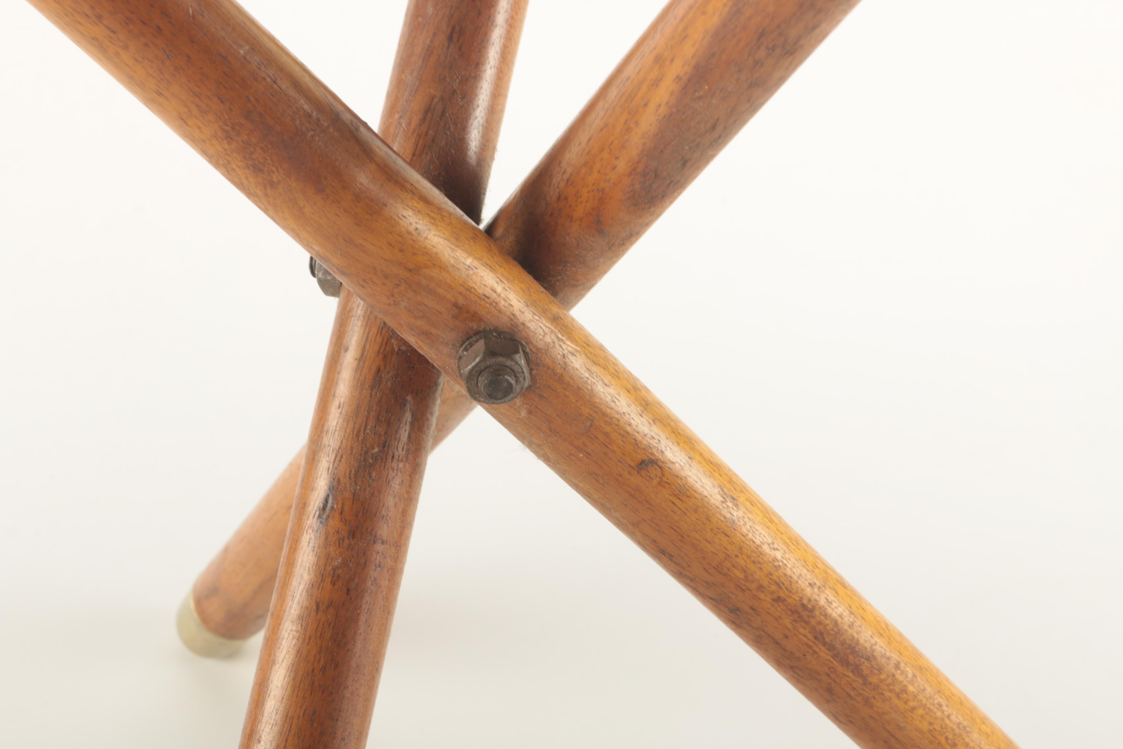 Vintage Greater Kudu Folding Camp Stools by Zimmermann Ltd.