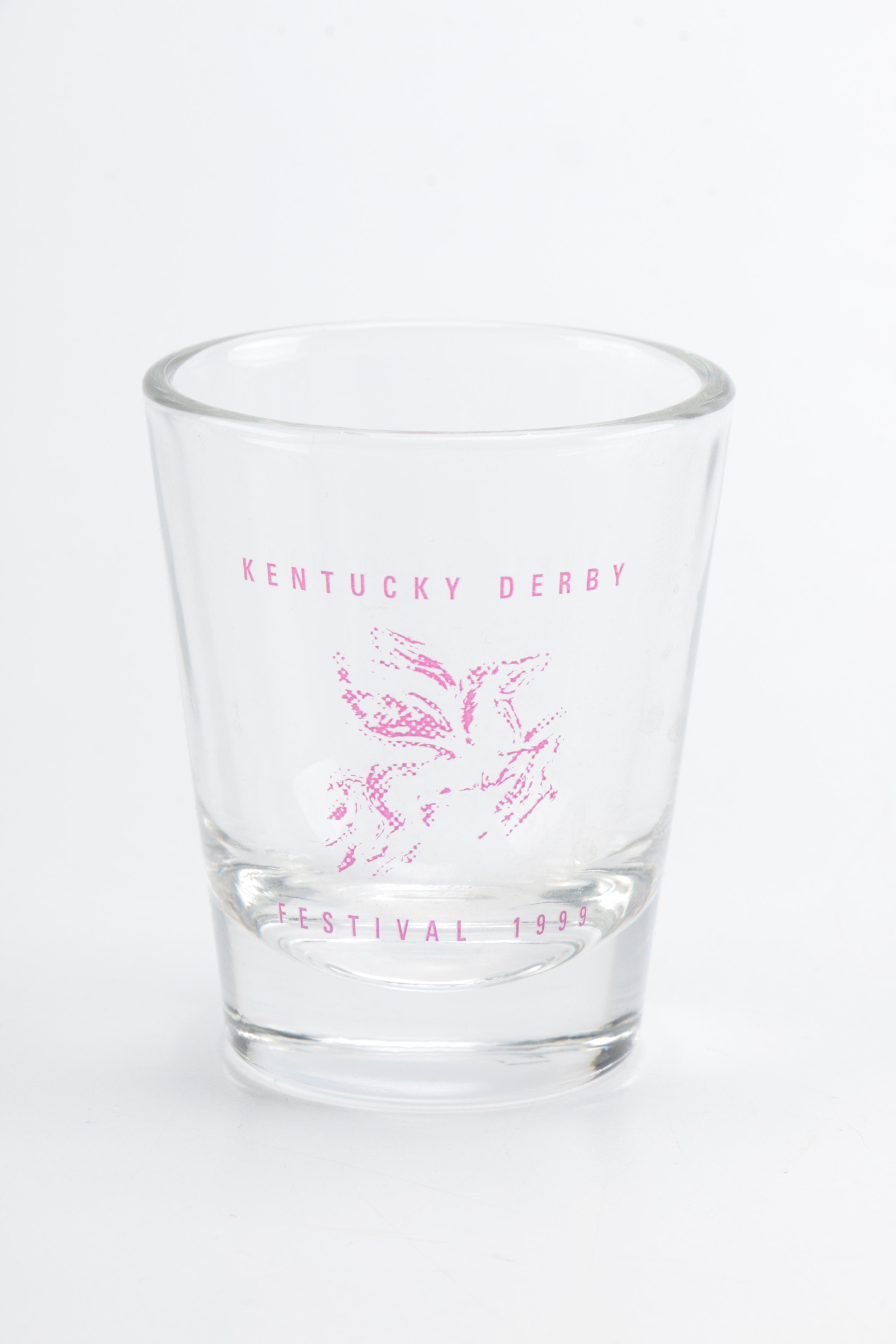 Collection of Eleven Kentucky Derby Festival Glasses