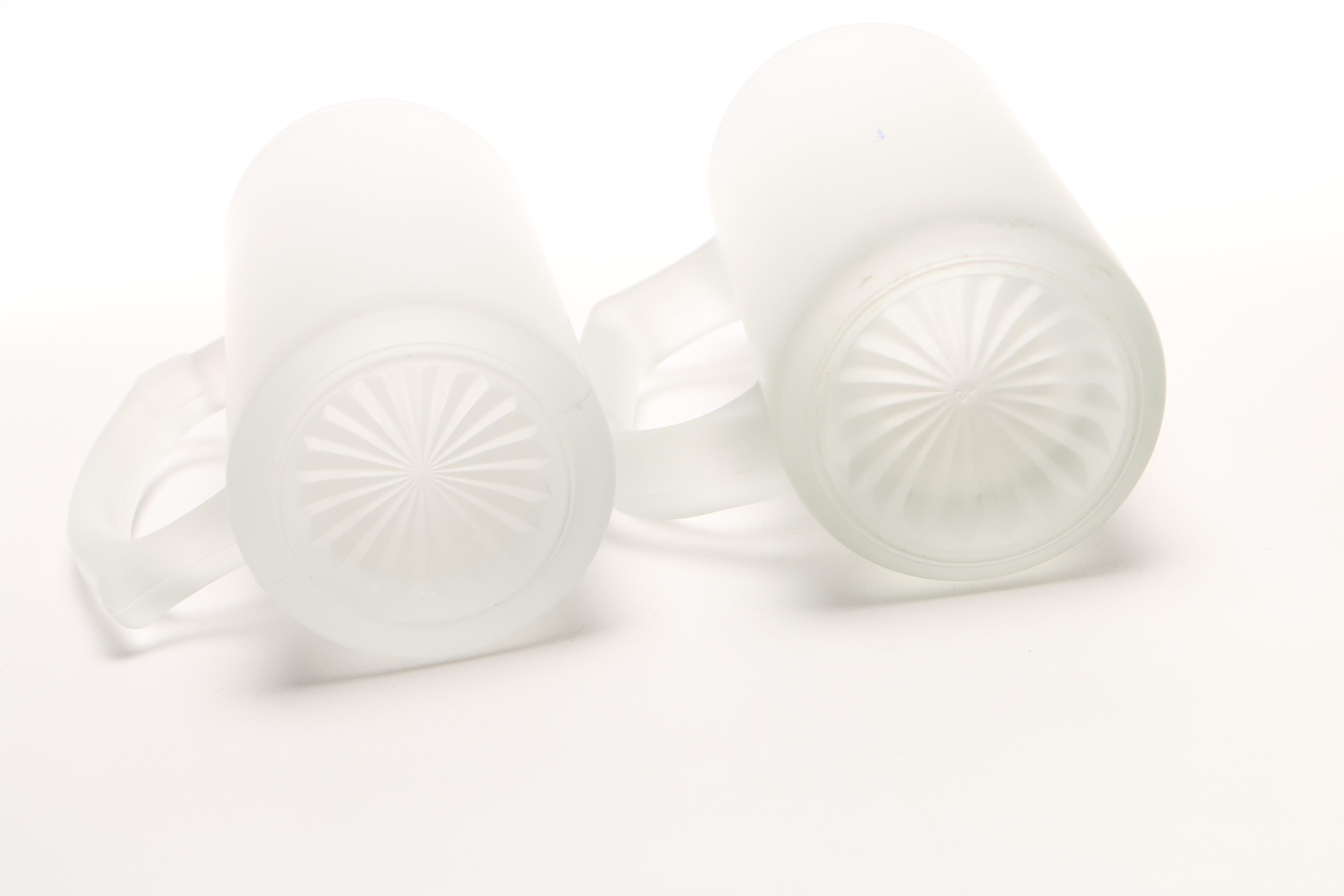 Kentucky Derby Frosted Beer Mugs