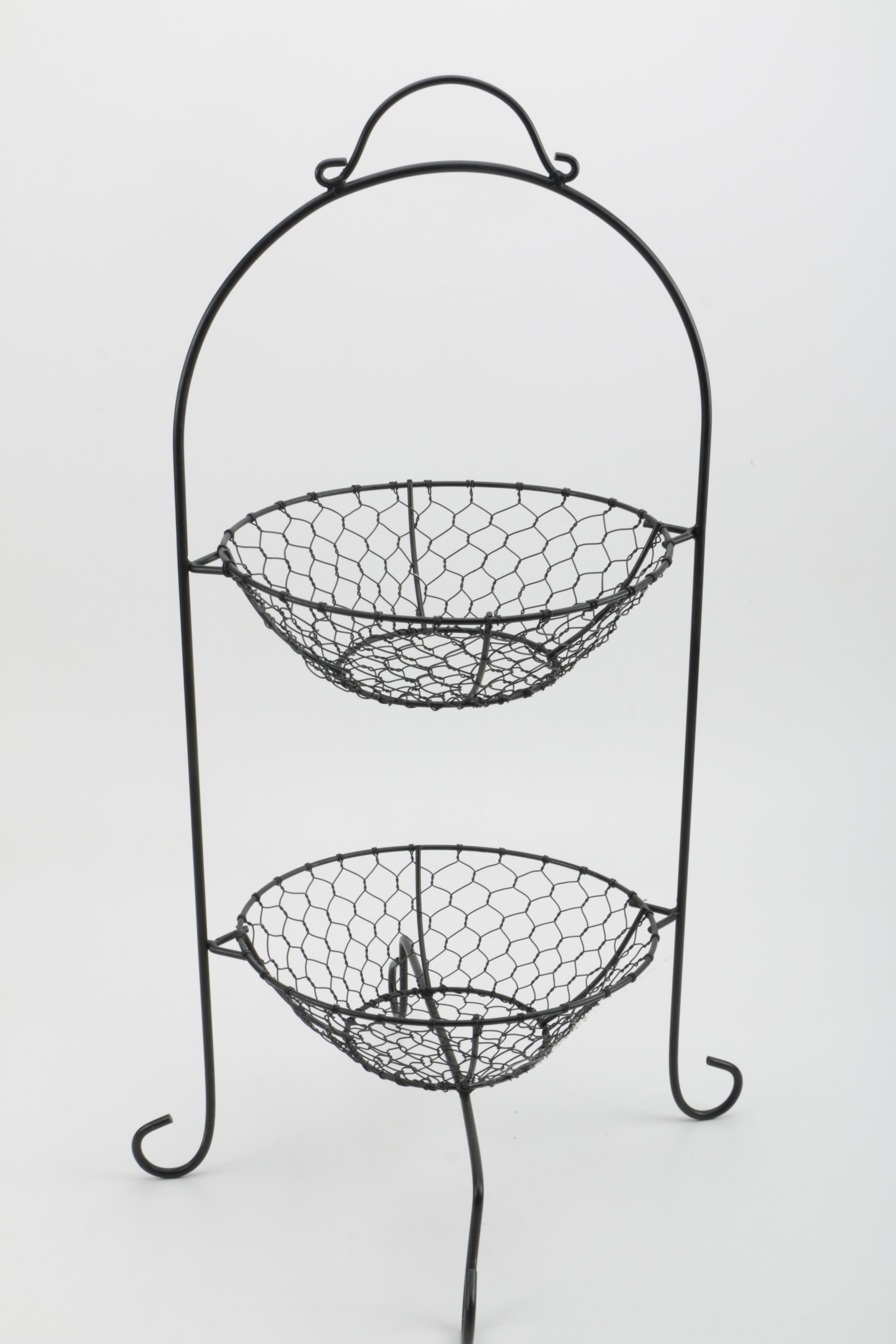 Black Metal Wire Baskets and More