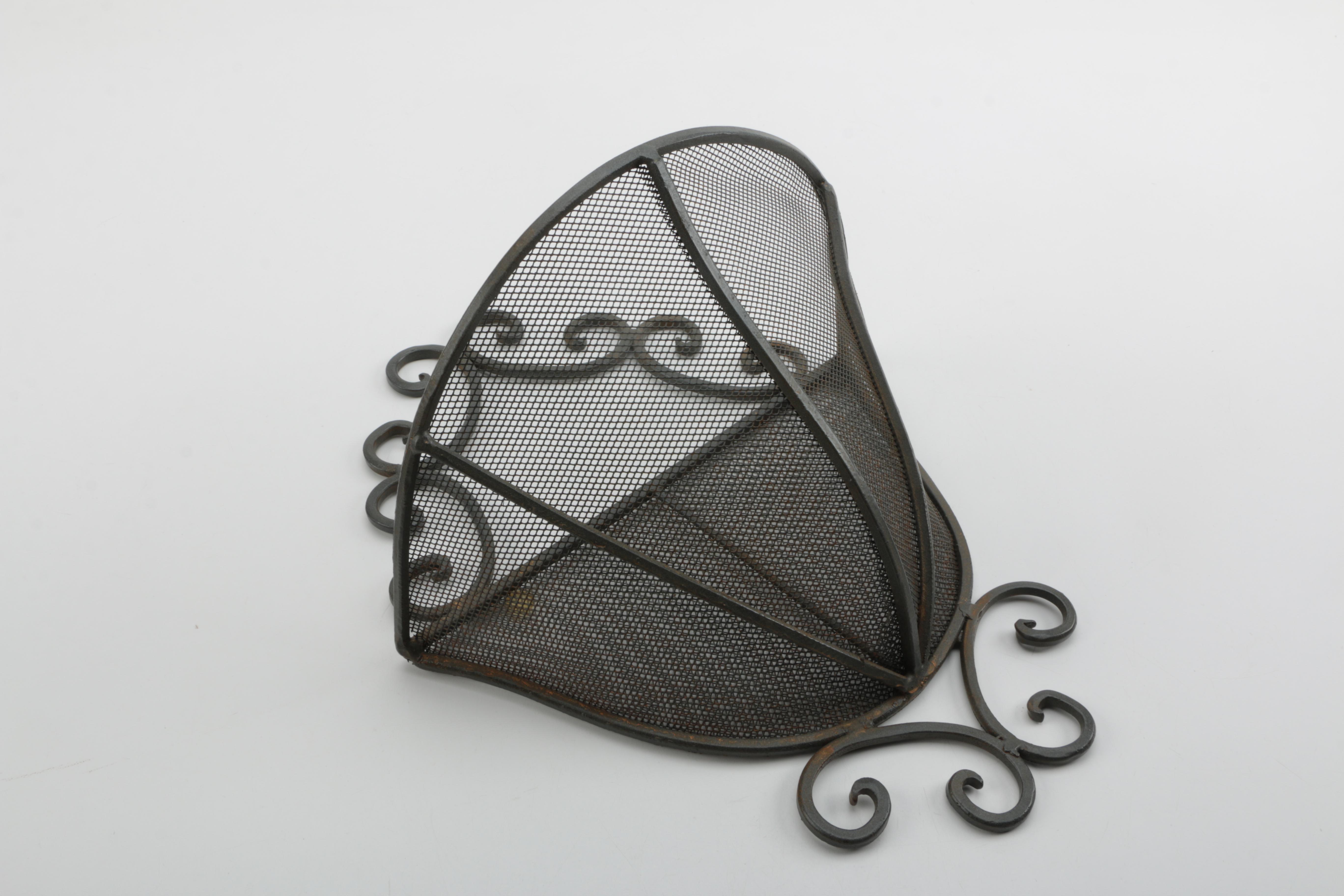 Black Metal Wire Baskets and More