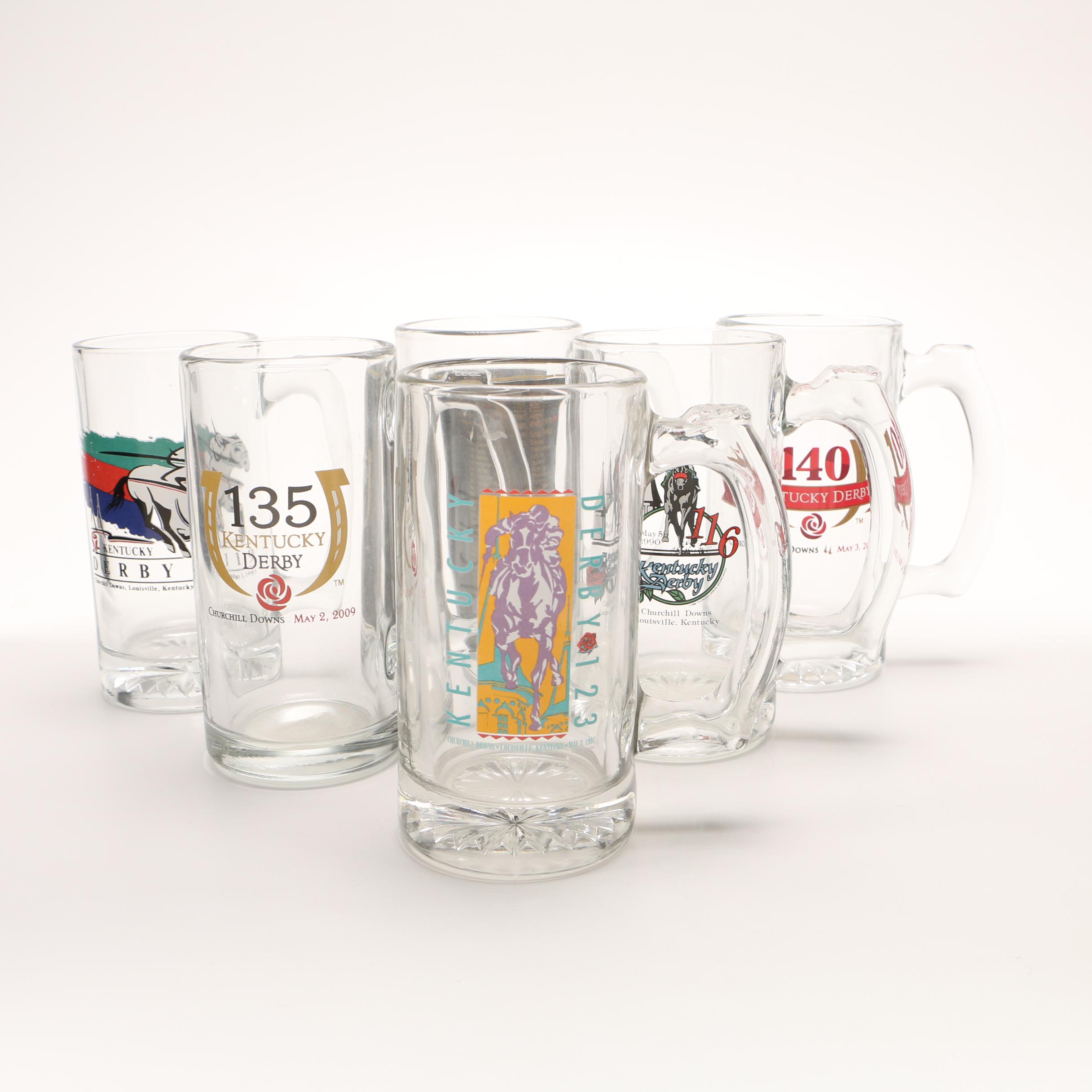 Kentucky Derby Collectible Beer Mugs
