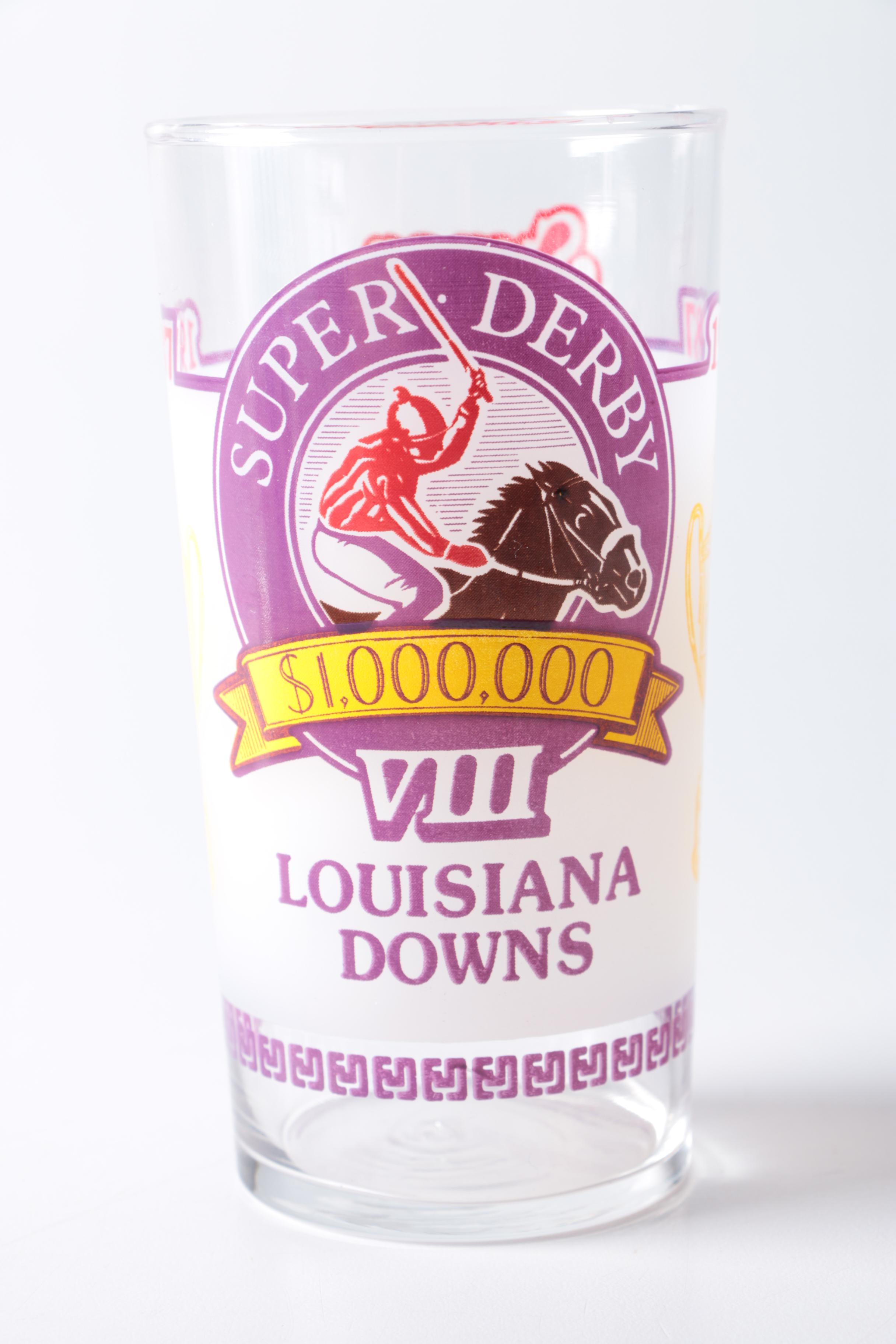 Group of Breeder's Cup Glasses